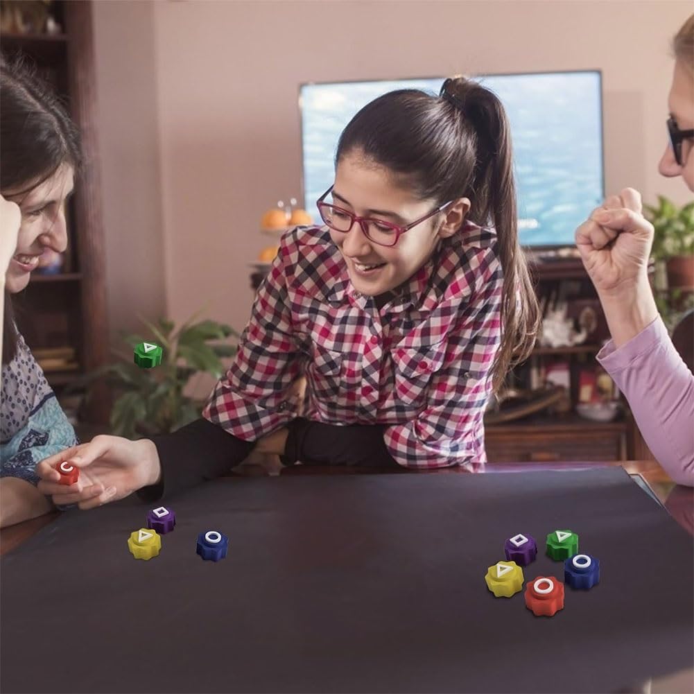 5PCS Korean Traditional Stone Pebbles Game Set - Folk Dice & Catching Game for Hand-Eye Coordination Training | Family Travel & Party Entertainment | Indoor & Outdoor Fun Activities