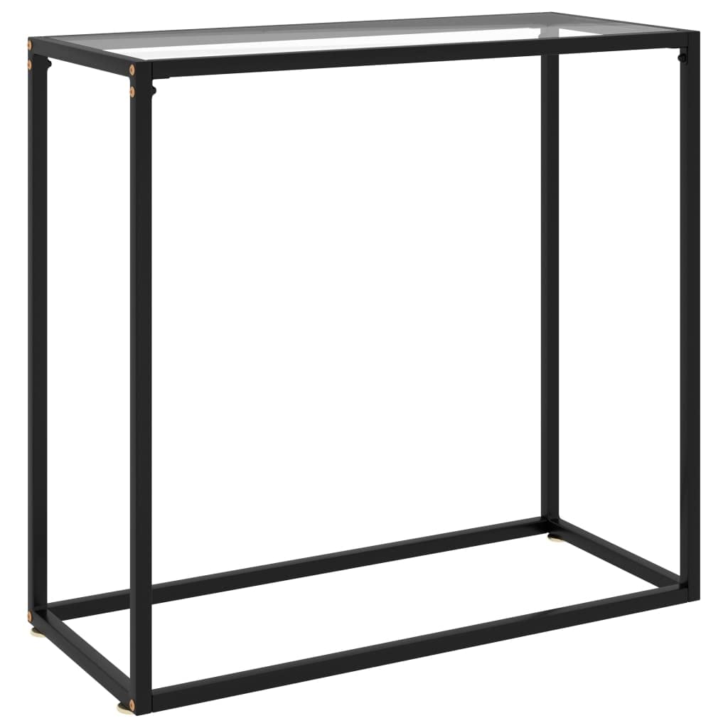 Modern Glass Console Table - 31.5