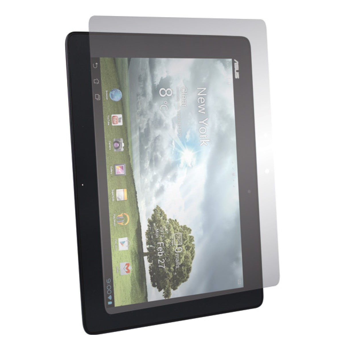 ASUS Transformer Pad Premium Tempered Glass Screen Protector - HD Clear, Anti-Scratch, Bubble-Free - Perfect for Work, Travel & Entertainment