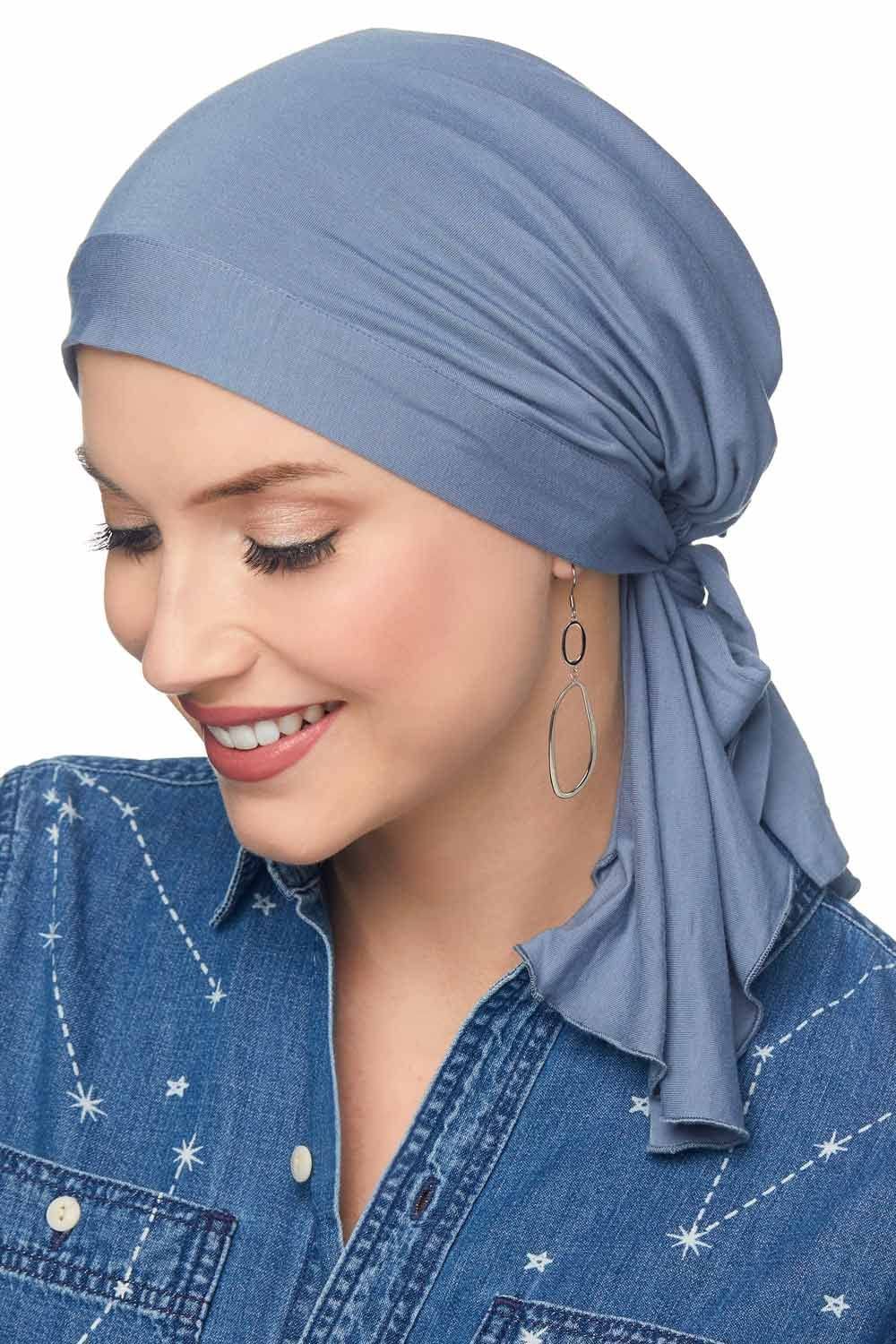 Cardani Pre-Tied Scarves for Women - Soft Bamboo Viscose Silk-Like Fashion Scarf | Perfect for Office, Travel & Gift Giving