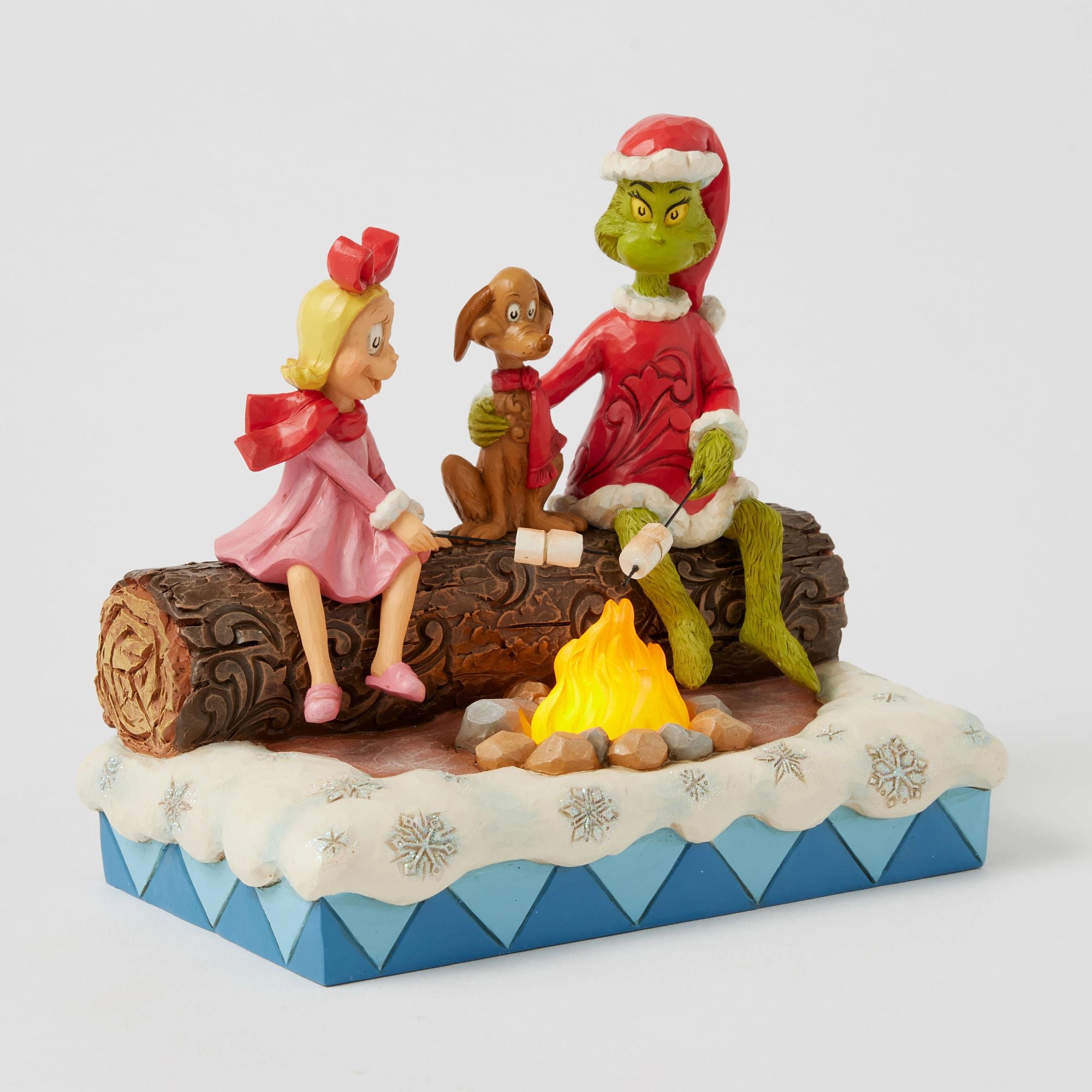 Grinch, Max & Cindy Lou Who Christmas Roasting Set - Perfect for Holiday Parties & Festive Gatherings