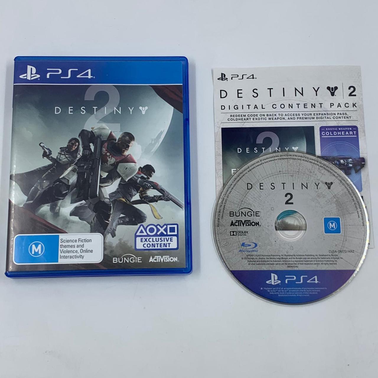 Destiny 2 - PlayStation 4 Game with Manual | Action RPG Shooter for PS4 | Perfect for Solo & Multiplayer Gaming Sessions