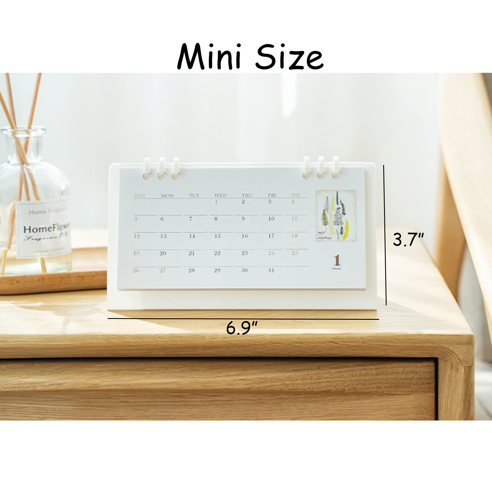 2025 Mini Desk Calendar - 6.9