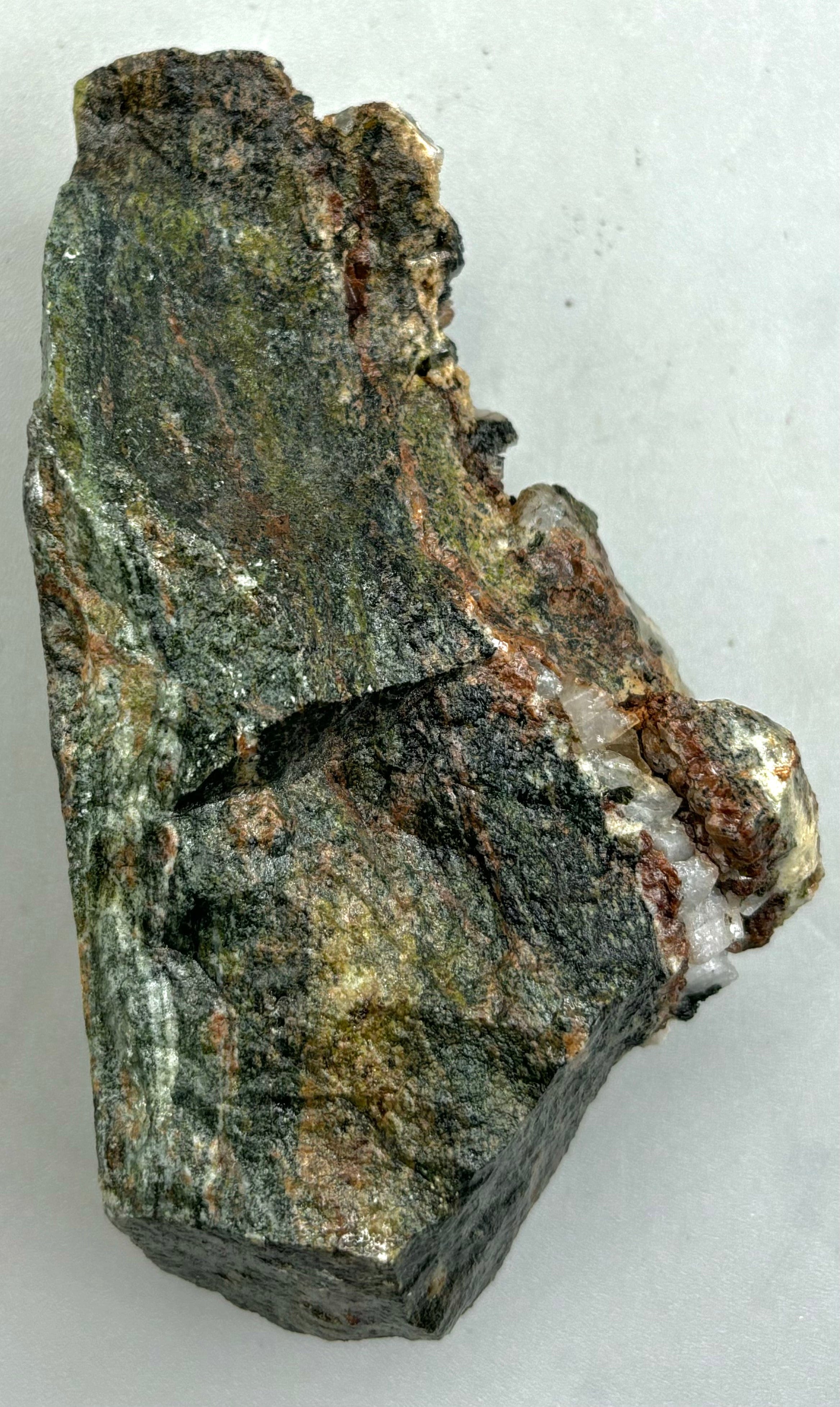 Natural Andradite Garnet & Epidote in Skarn - Rare Mineral Specimen for Collectors, Jewelry Making & Crystal Healing