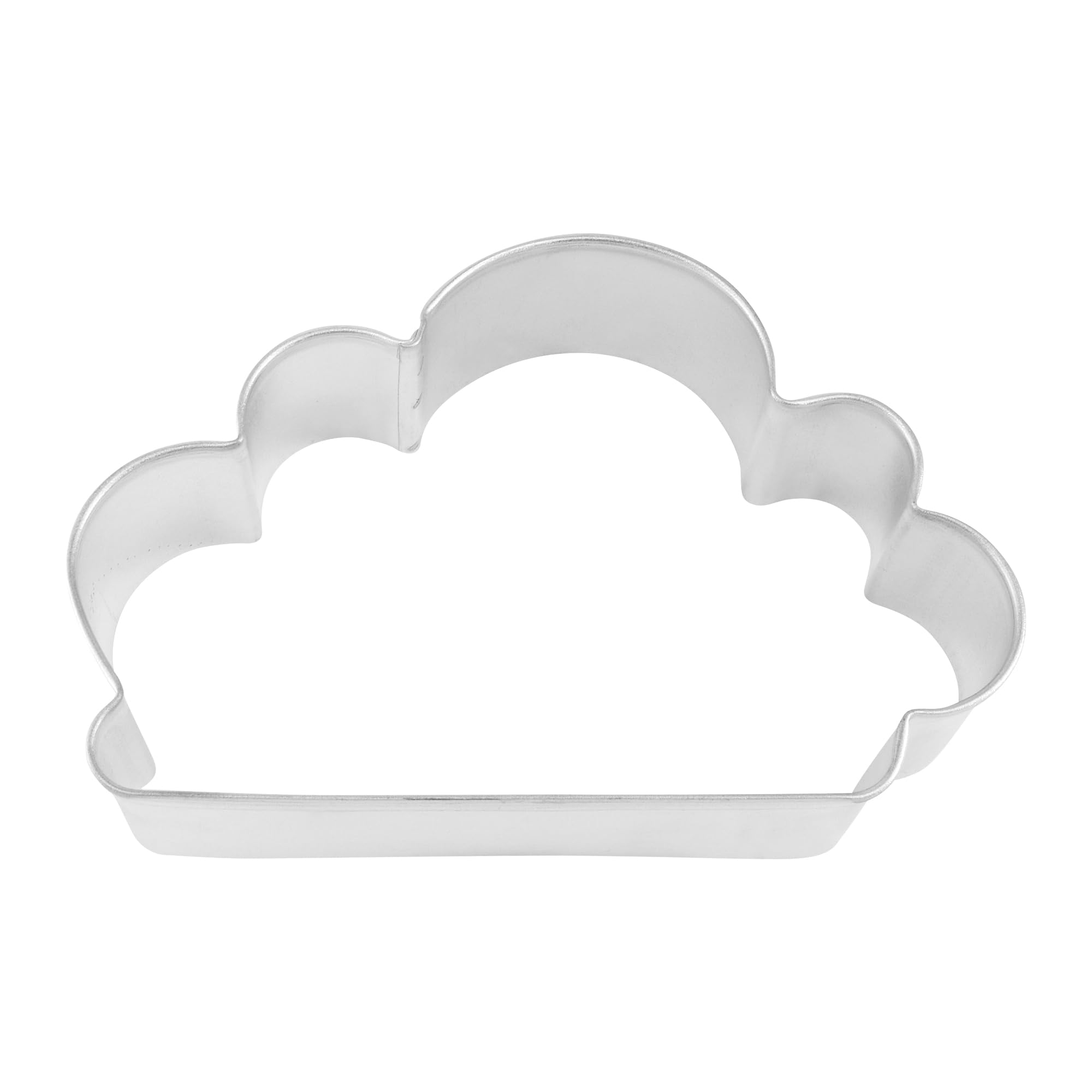 CybrTrayd R&M Cloud 4 Inch Cookie Cutter - Stainless Steel Baking Tool for Perfect Cloud-Shaped Cookies | Ideal for Birthday Parties, Baby Showers & Holiday Baking