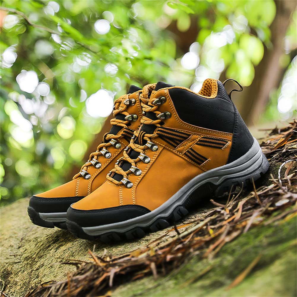 Men's Waterproof Hiking Boots - Lightweight Ankle Boots with Multi-Terrain Lugs, Tough & Sturdy Camouflage Design for Outdoor Work & Adventure | Perfect for Mountain Trekking, Camping & Trail Running