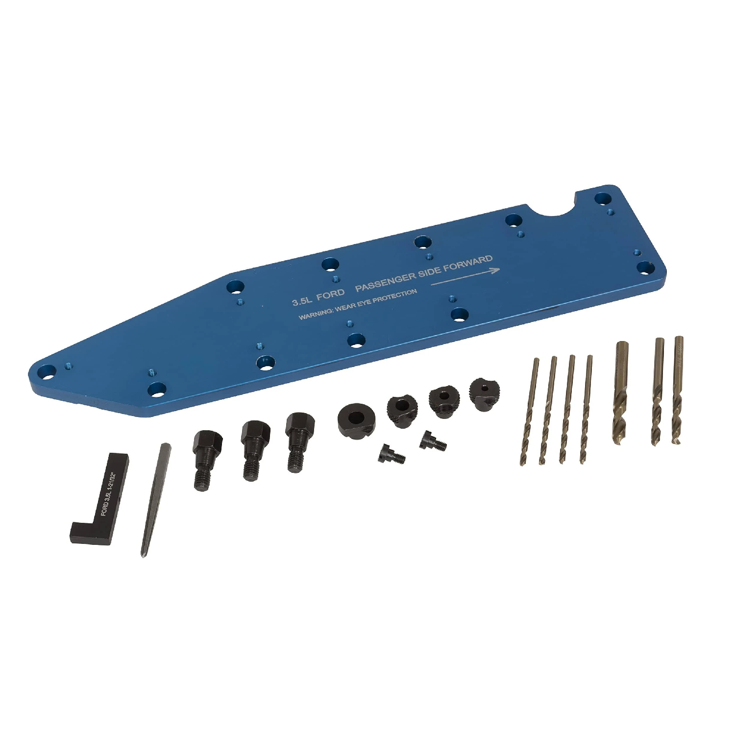 Lisle 72610 Ford 3.5L Manifold Drill Kit - Professional Engine Repair Tool for Ford EcoBoost - Perfect for Mechanics & DIY Auto Maintenance