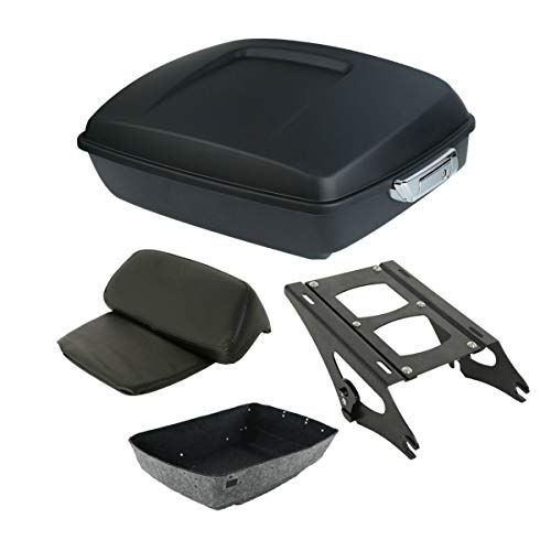 Matte Black Chopped Trunk+Black Rack