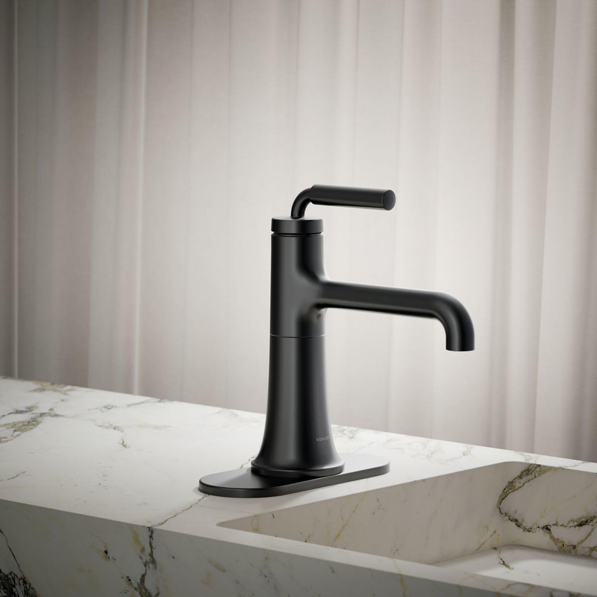 Tone Single-Handle Bathroom Sink Faucet 1.2 GPM - Water-Saving Modern Design for Bathroom Vanity & Powder Room Installation