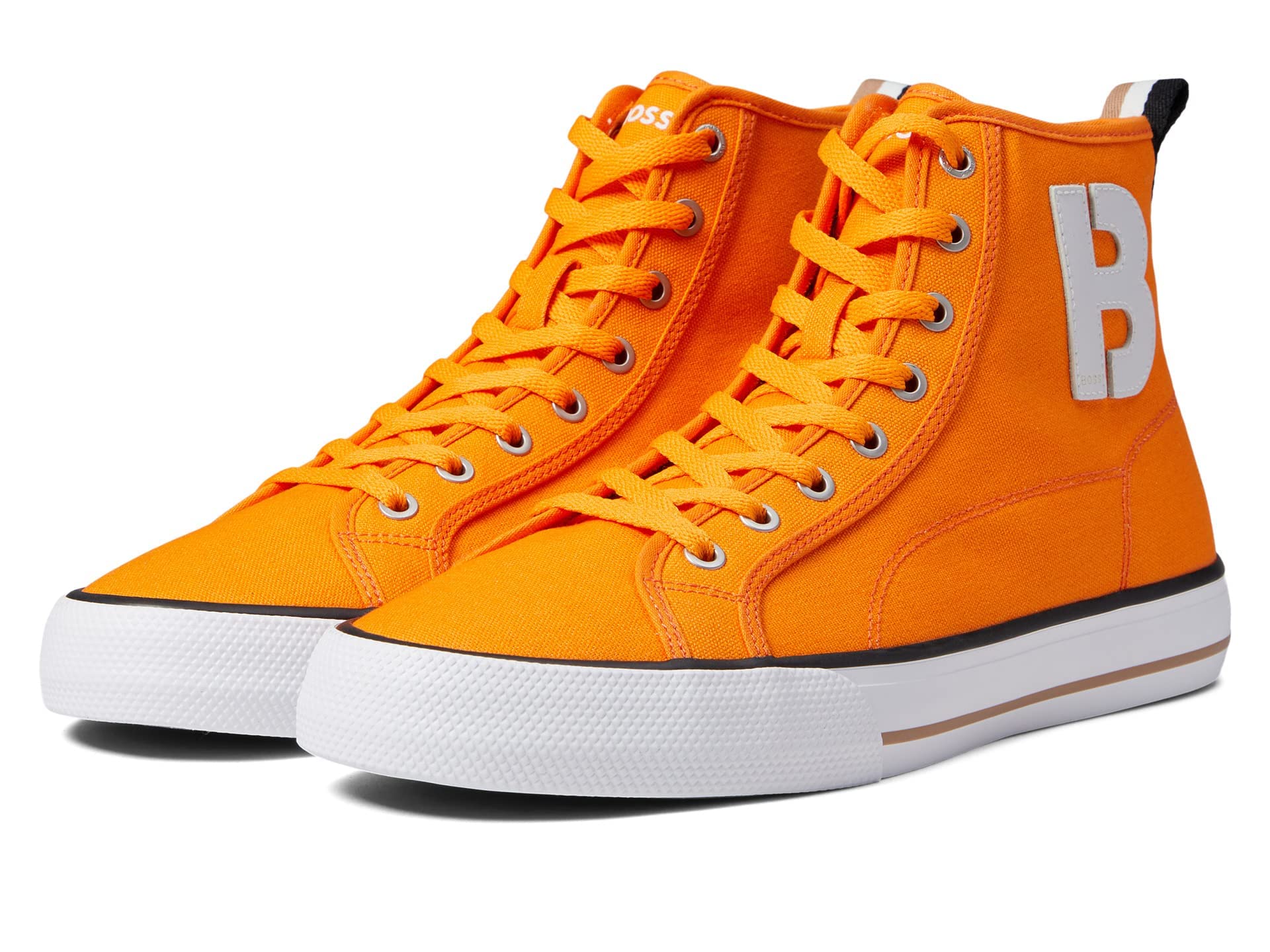 Hugo Boss BOSS Aiden High-Top Sneakers for Men - Premium Leather Athletic Shoes | Casual & Streetwear Fashion | Perfect for Work, Gym & Everyday Wear