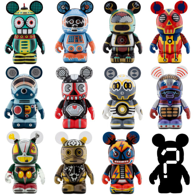 Disney Vinylmation Robots Series 1 Blind Box Collectible Toy - Perfect for Disney Fans, Collectors & Gift Giving