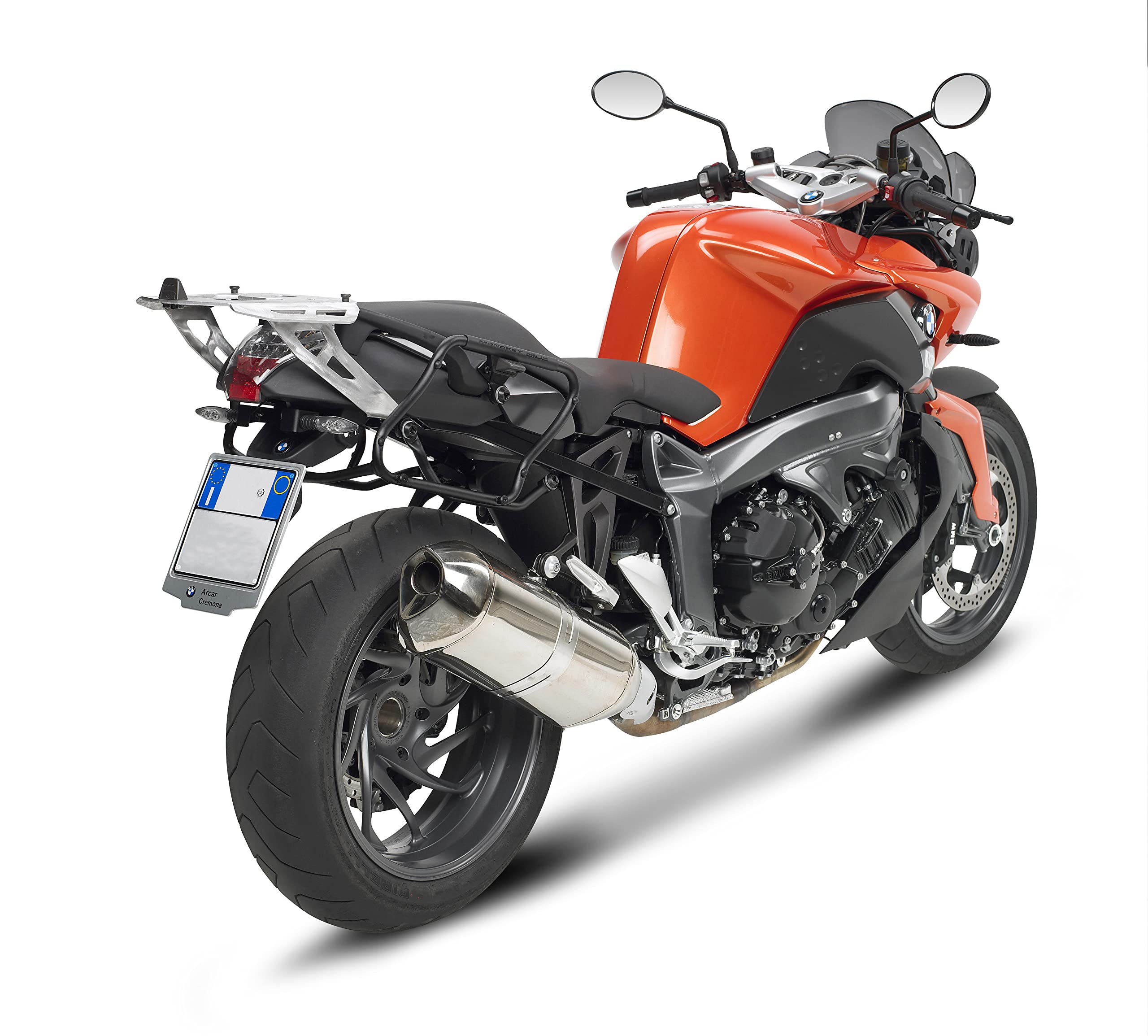 Givi PLXR691 Motorcycle Pannier Holder - Durable Side Luggage Rack for Adventure & Touring Bikes - Perfect for Long Rides & Travel Storage