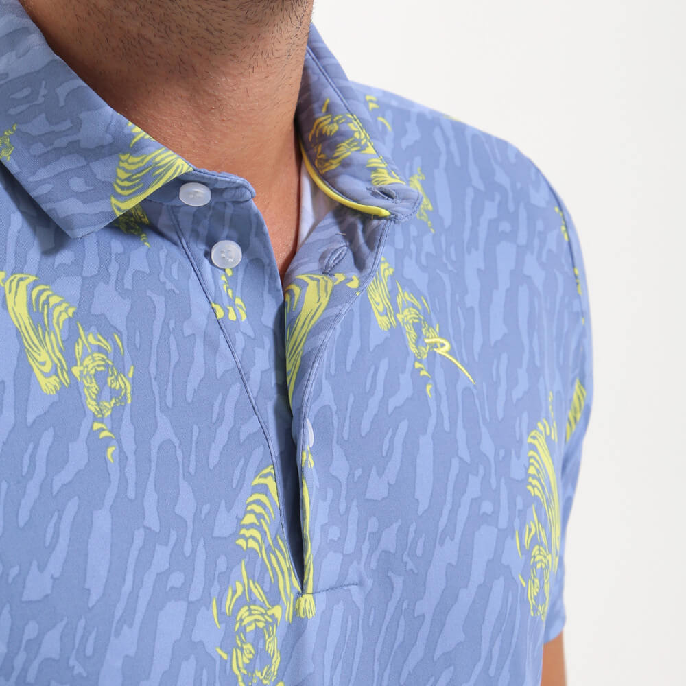 ANYONE | LIGHT H.D JERSEY SUNBLOCK® POLO Shirt - UPF 50+ Sun Protection, Moisture-Wicking & Breathable | Men's Casual Golf & Outdoor Performance Shirt - Perfect for Summer Sports, Beach & Travel