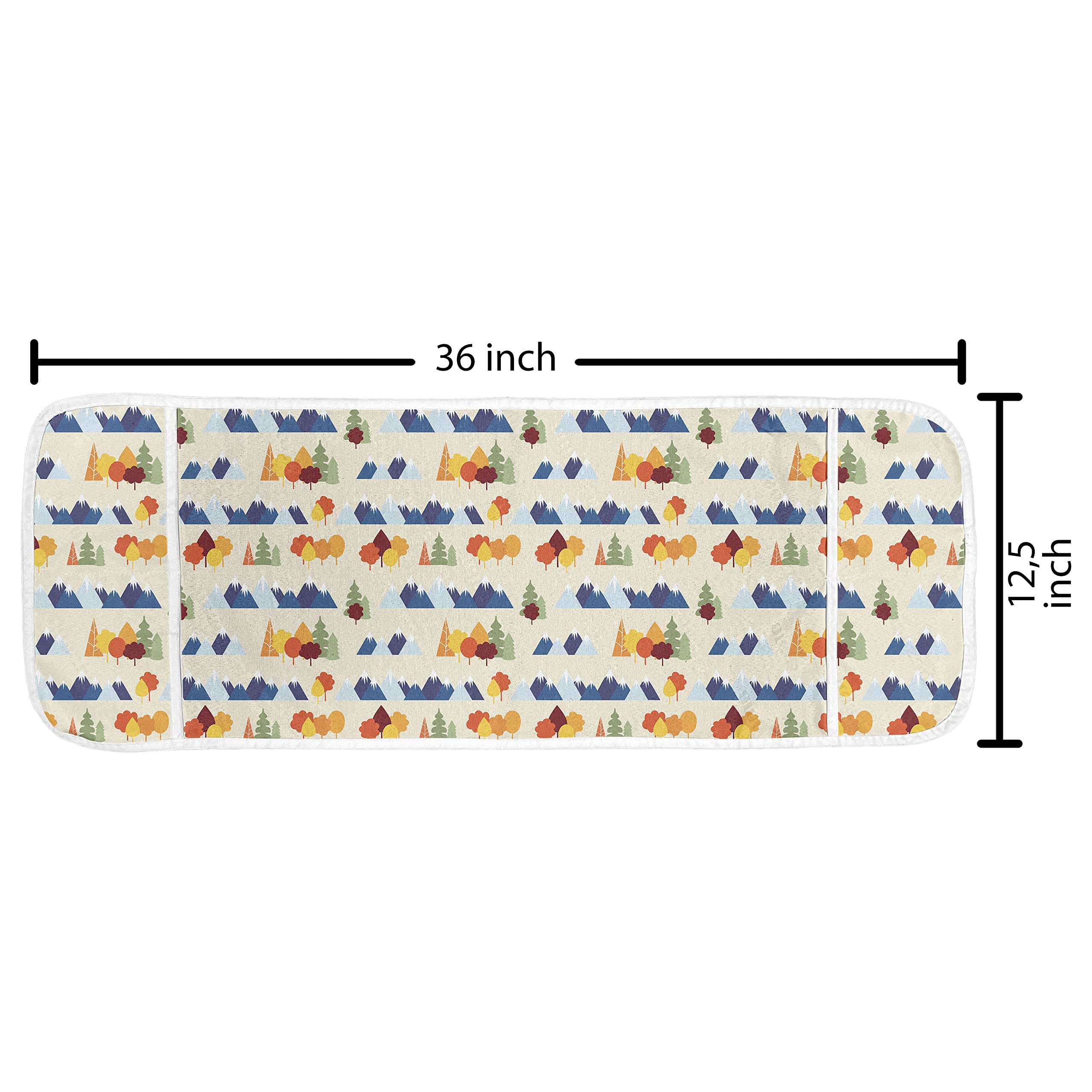 Ambesonne Waterproof Microwave Cover with Pockets - 36