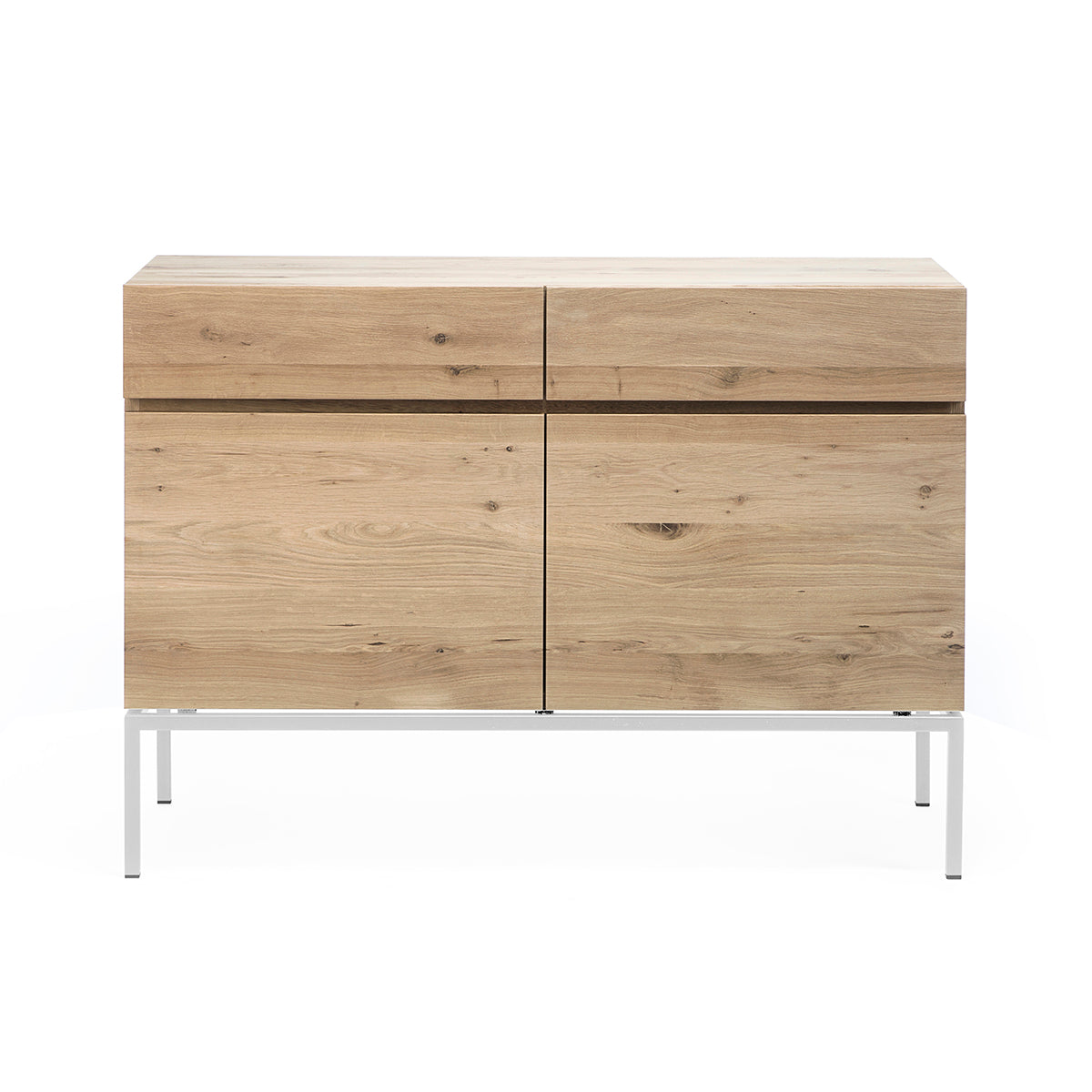 Modern 2-Door Sideboard Cabinet - Solid Wood Buffet Storage for Dining Room & Living Room | Perfect for Home Organization & Stylish Decor