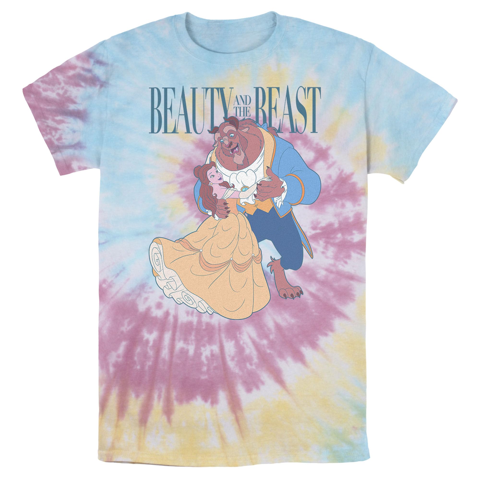 Disney Princess Beauty and The Beast Dance Partners Men's T-Shirt - Official Licensed Graphic Tee for Disney Fans, Casual Wear & Cosplay