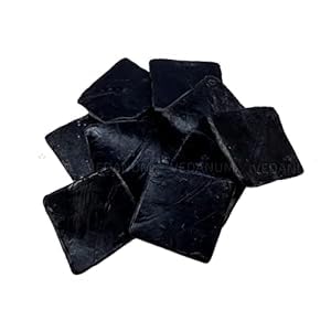 MIHAI Activated Charcoal Melt and Pour Soap Base - 100% Natural & Organic Soap Making Supplies (500g) for DIY Skincare, Face & Body Cleansing