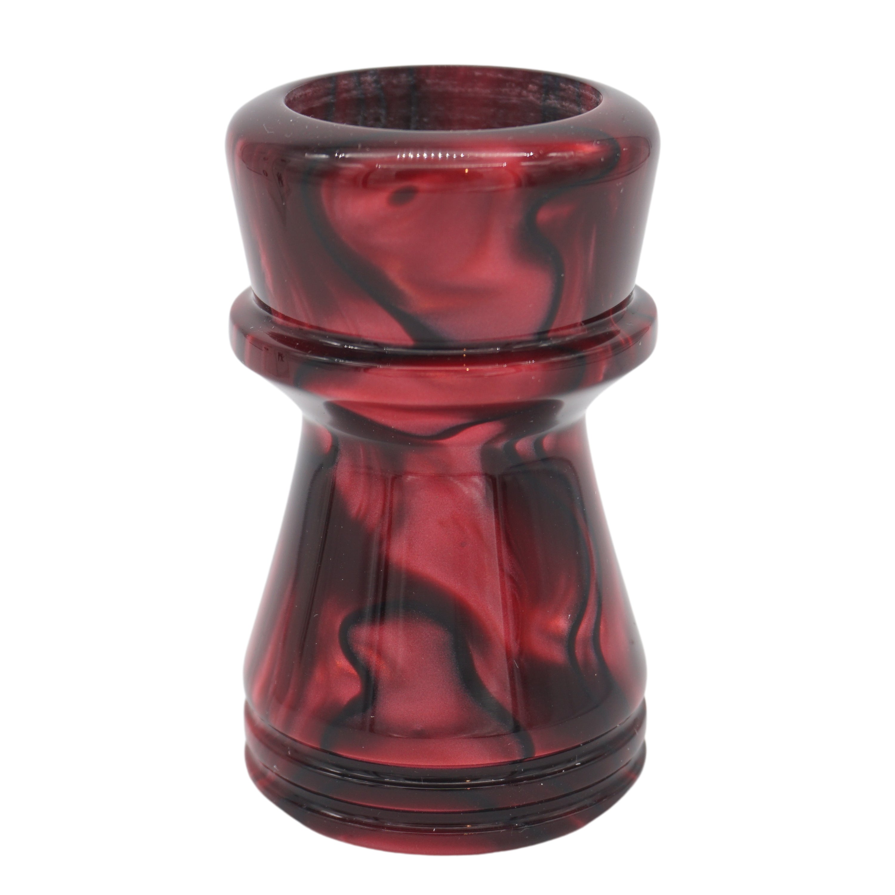 Premium True Blood Handcrafted Shaving Brush Handle for Wet Shaving - Fits 28mm & 30mm Knots - Perfect for Men's Grooming, Barber Shops & Luxury Shaving Kits