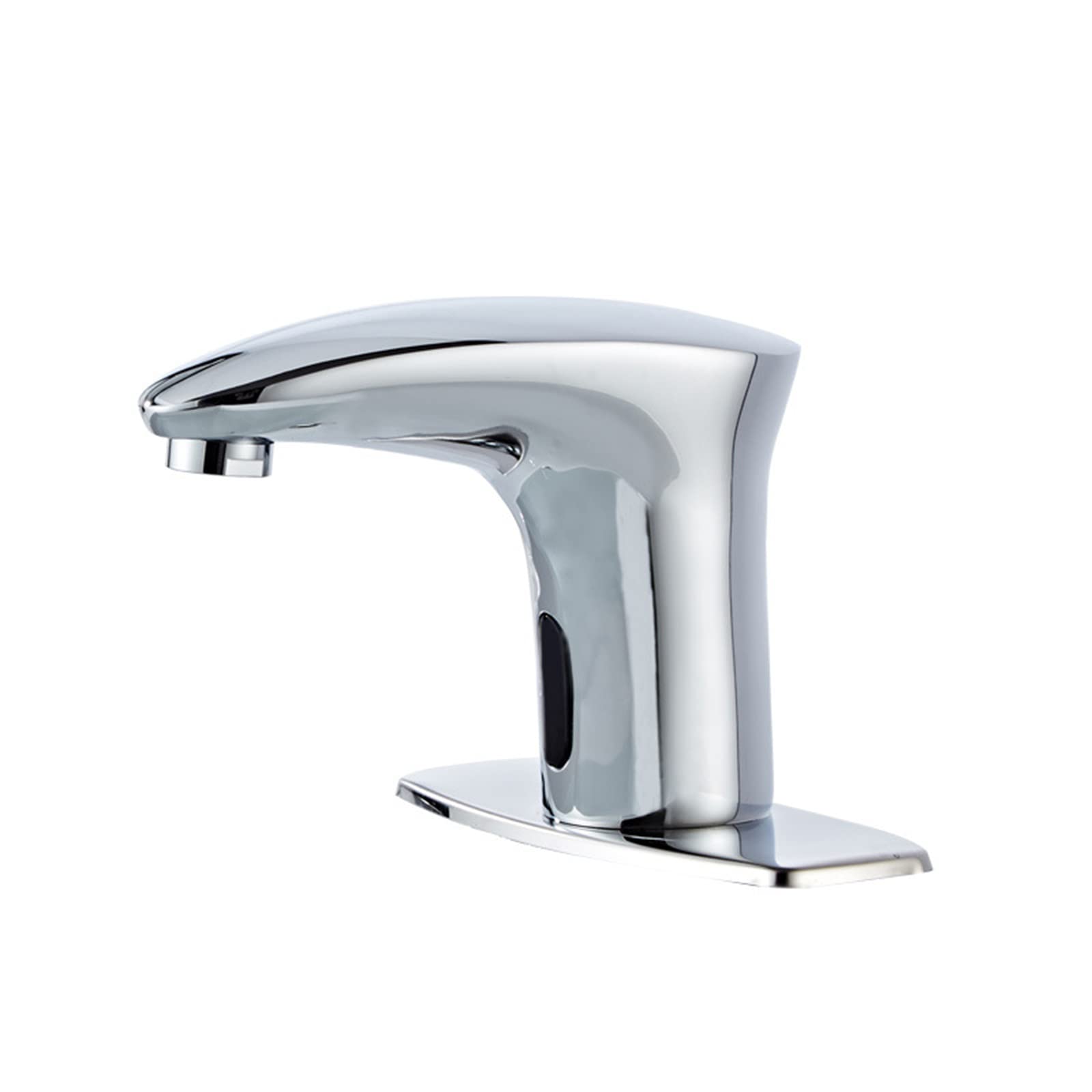 Automatic Sensor Faucet for Bathroom Sink - Chrome Touchless Water Tap with Cold Water Function | Perfect for Modern Homes, Public Restrooms & Water-Saving Applications