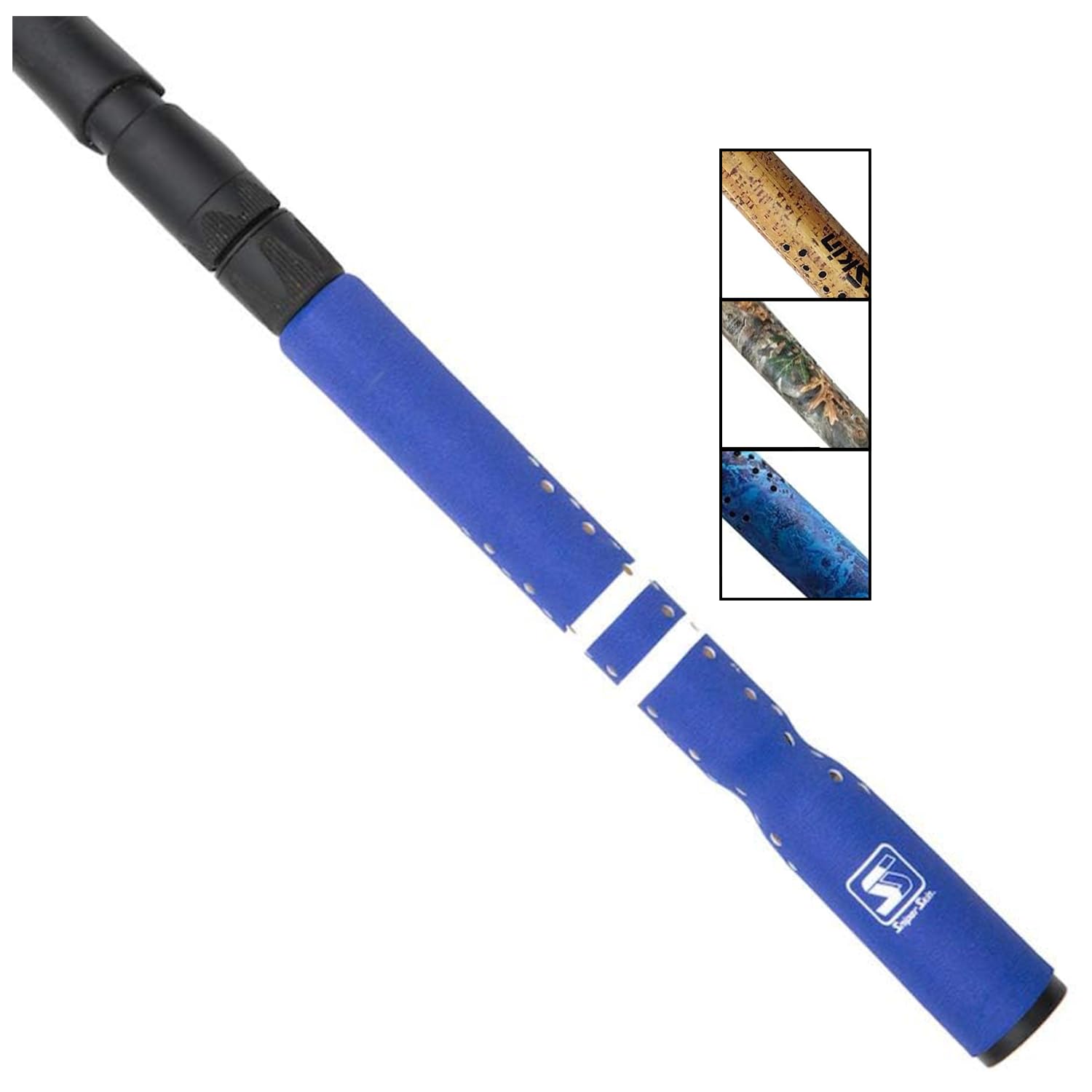 SNIPER SKIN Fishing Rod Grip - Waterproof Adjustable Replacement Handle - Easy Installation for Enhanced Comfort - Ideal for Freshwater & Saltwater Fishing