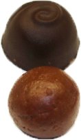 Scott's Cakes Premium Milk Chocolate Marzipan Candies with Edible Gold Foil - 1 Pound Gift Box (Ribbon & Holly Design) - Perfect for Holidays, Birthdays & Corporate Gifting