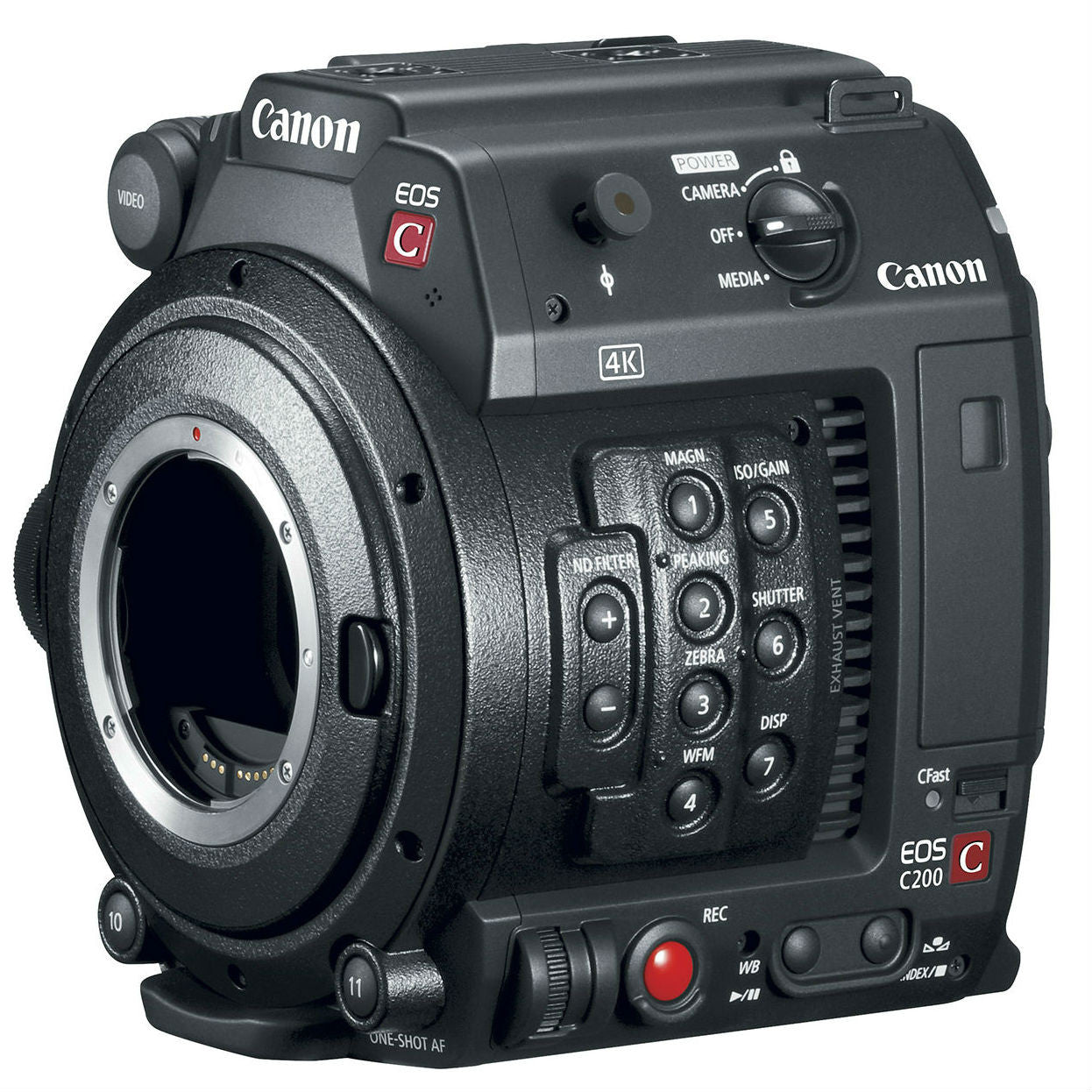 Canon EOS C200B 4K Cinema Camera Body Only - Professional 4K Video Camera for Filmmaking, Documentary & Wedding Videography