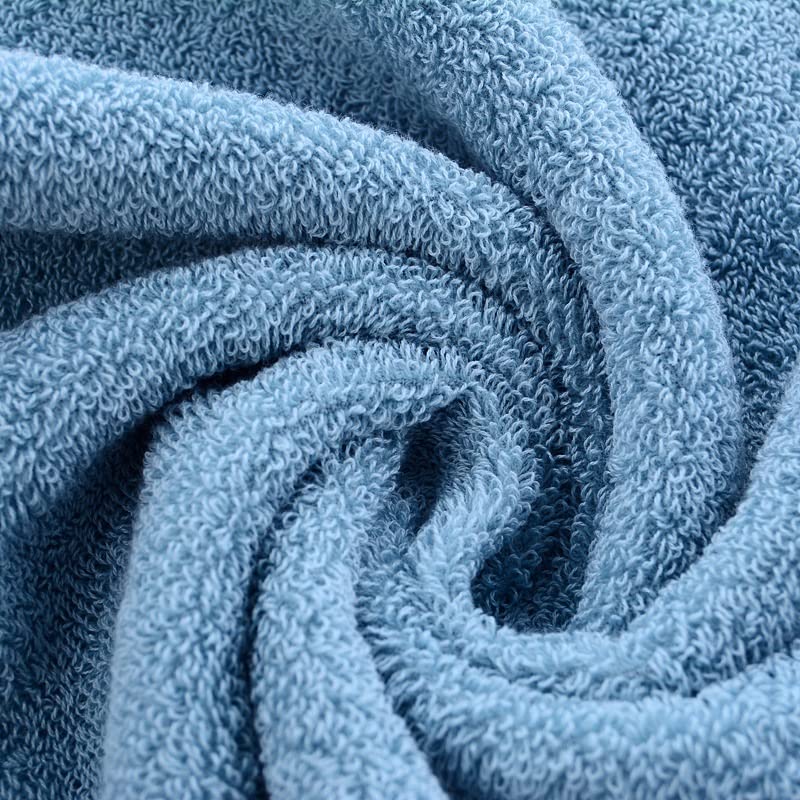 Premium Long Staple Cotton Face Wash Towel - Extra Thick & Super Absorbent Hair Towel for Spa, Salon, and Home Use