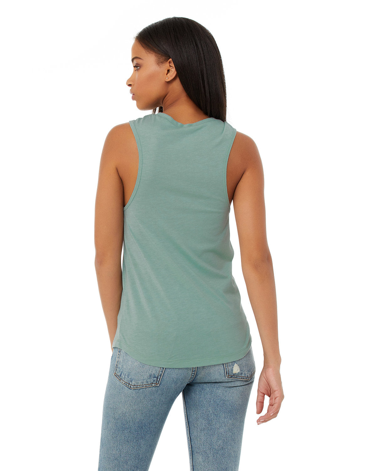 Bella + Canvas B6003 Women's Stretchy Jersey Muscle Tank Top - Soft & Comfortable for Yoga, Gym & Casual Wear