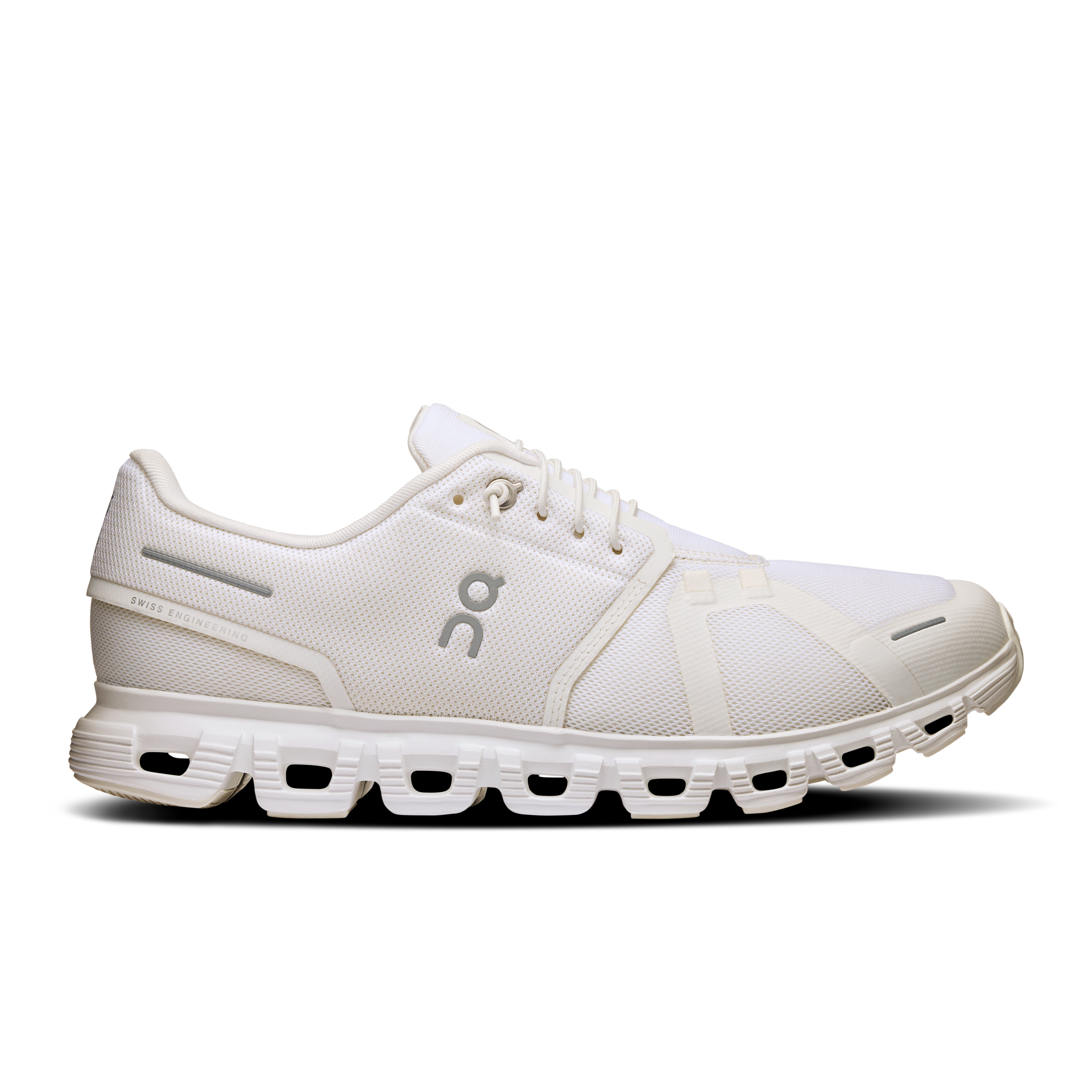 On Running Men's Cloud 6 Running Shoes - Lightweight & Breathable White Sneakers for Jogging, Gym Workouts & Daily Wear