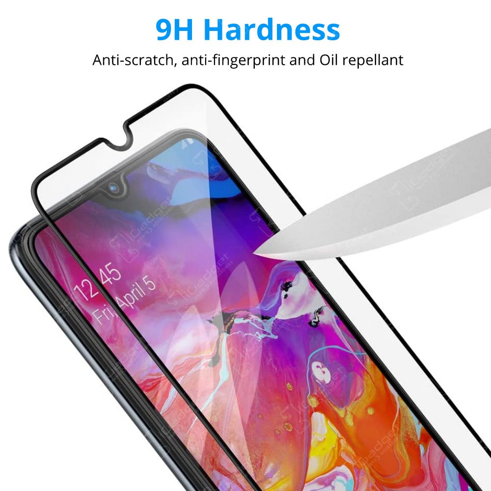 Samsung Galaxy A10/M10 Screen Protector - 3D Full Coverage Ultra Clear Tempered Glass Shield | HD Touch Sensitivity | Scratch & Impact Resistant | Perfect for Daily Use, Gaming & Outdoor Activities