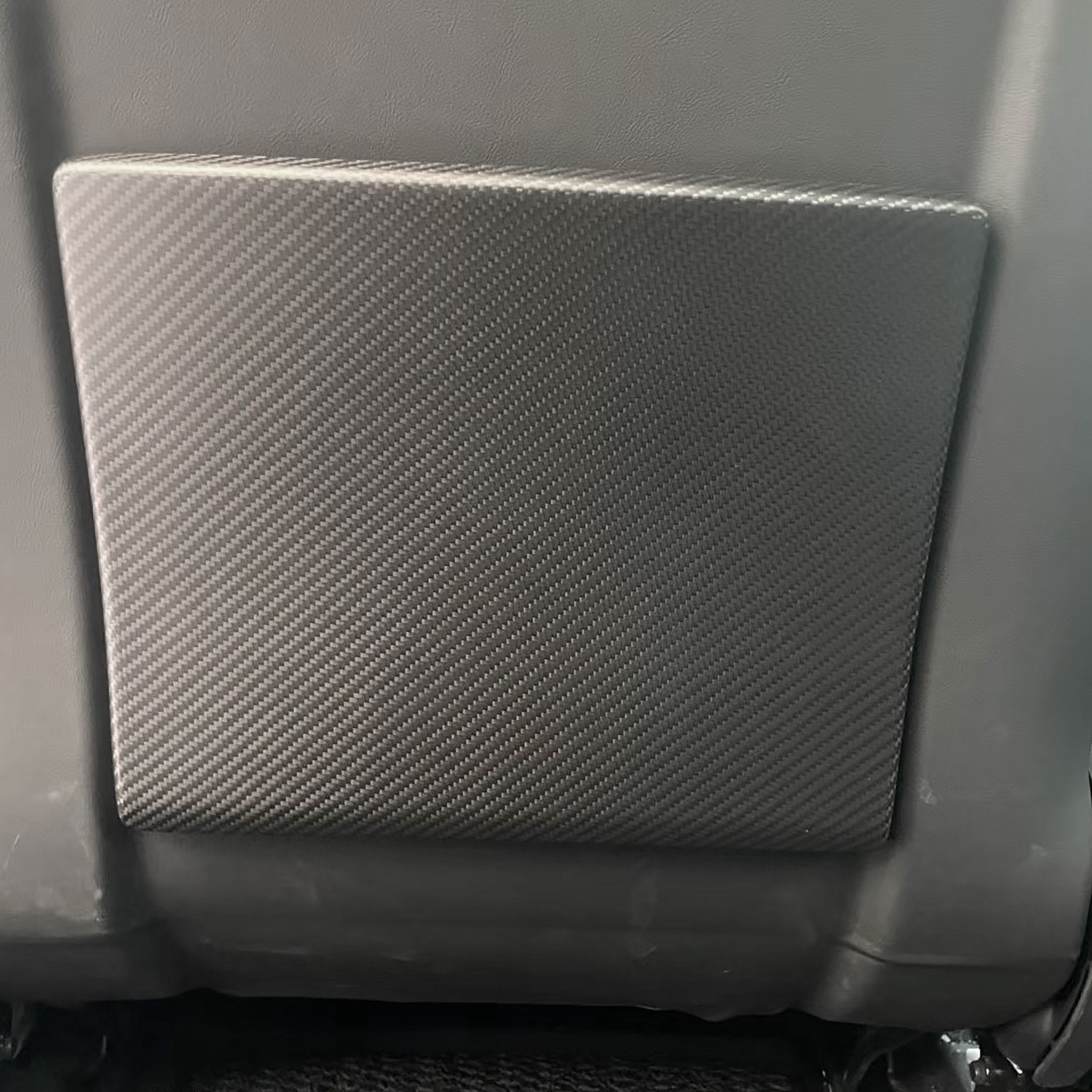 Premium Real Carbon Fiber Seat Back Covers for 2024+ Tesla Model 3 Highland - Lightweight & Durable Interior Upgrade for Enhanced Luxury & Sporty Look | Perfect for Daily Commute, Road Trips & Show Car Display