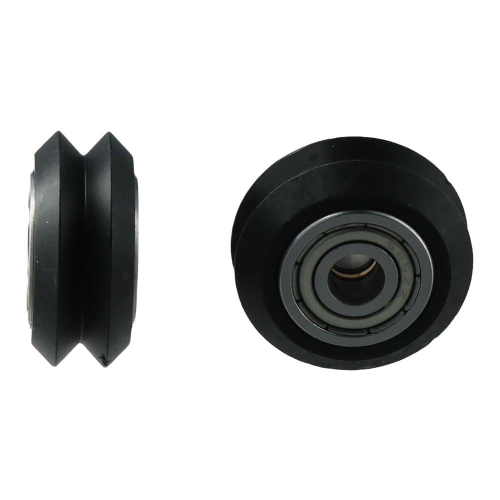 10 Pcs 3D Printer Wheels - POM Plastic Pulley Linear Bearing Set (Big & Small Passive Idler Wheels) for Smooth 3D Printing - Perfect for Ender 3, CR-10, and DIY 3D Printer Maintenance & Upgrades