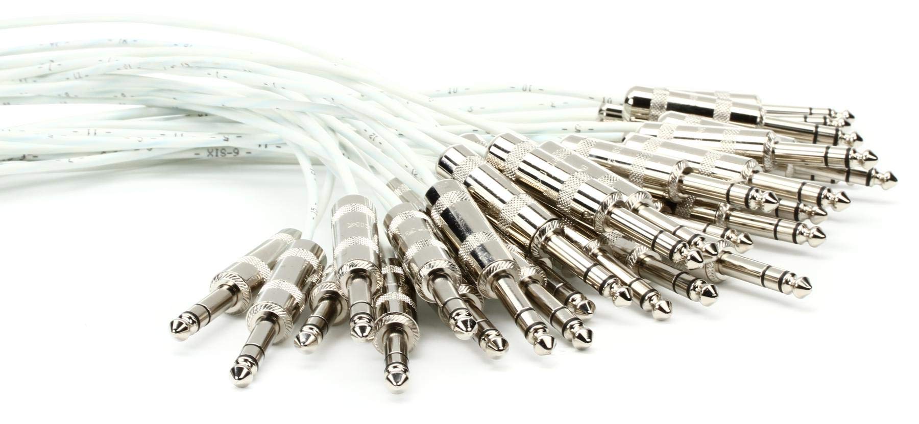 Pro Co MT16BQBQ-15 16-Channel 1/4 Inch TRS Male Balanced Audio Snake Cable - 15 Foot for Live Sound, Studio Recording, and Stage Performances