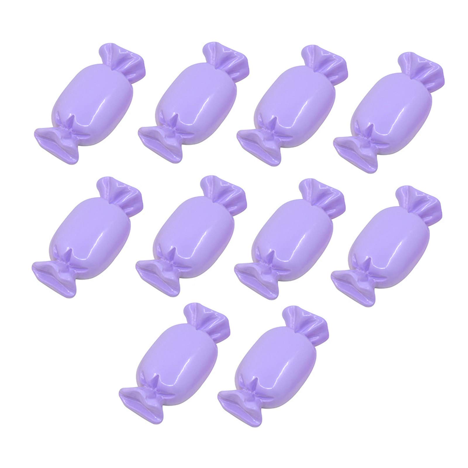 JIDOANCK 5Pcs Miniature Candy Food Model Set - Light Purple Dollhouse Kitchen Accessories for DIY Decor, Kids Play & Dollhouse Scenes | Perfect for Dollhouse Miniatures, Kids Pretend Play & Collectors