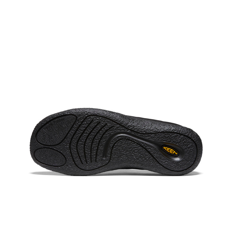 Women's Howser III Slide Sandals - Black Smooth Nylon Comfortable Slip-On Shoes for Beach, Pool & Casual Wear