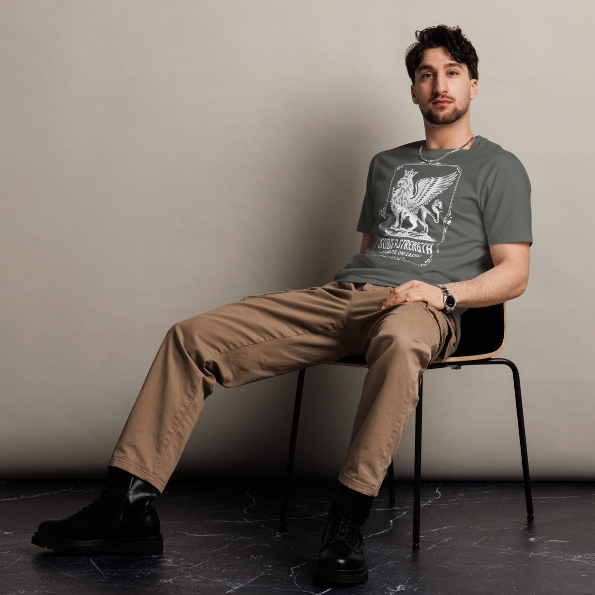Sobriety Strength Unisex Premium T-Shirt - Comfortable & Stylish for Everyday Wear, Workouts, and Casual Outfits