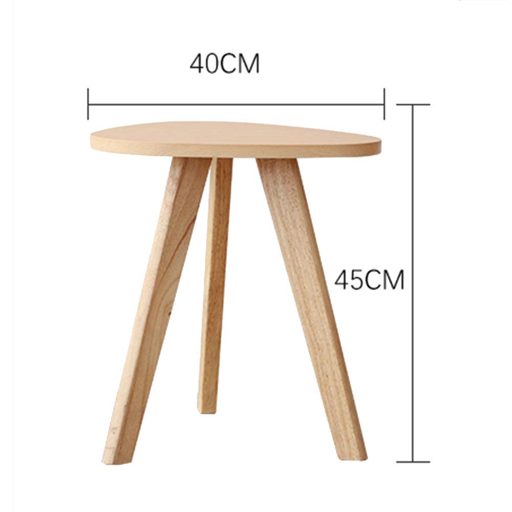 Modern Wooden Coffee Table - 40x40x45cm Sofa Side Table, Living Room Snack Table & Bedside End Table | Perfect for Small Spaces, Apartments, TV Lounges & Bedroom Decor