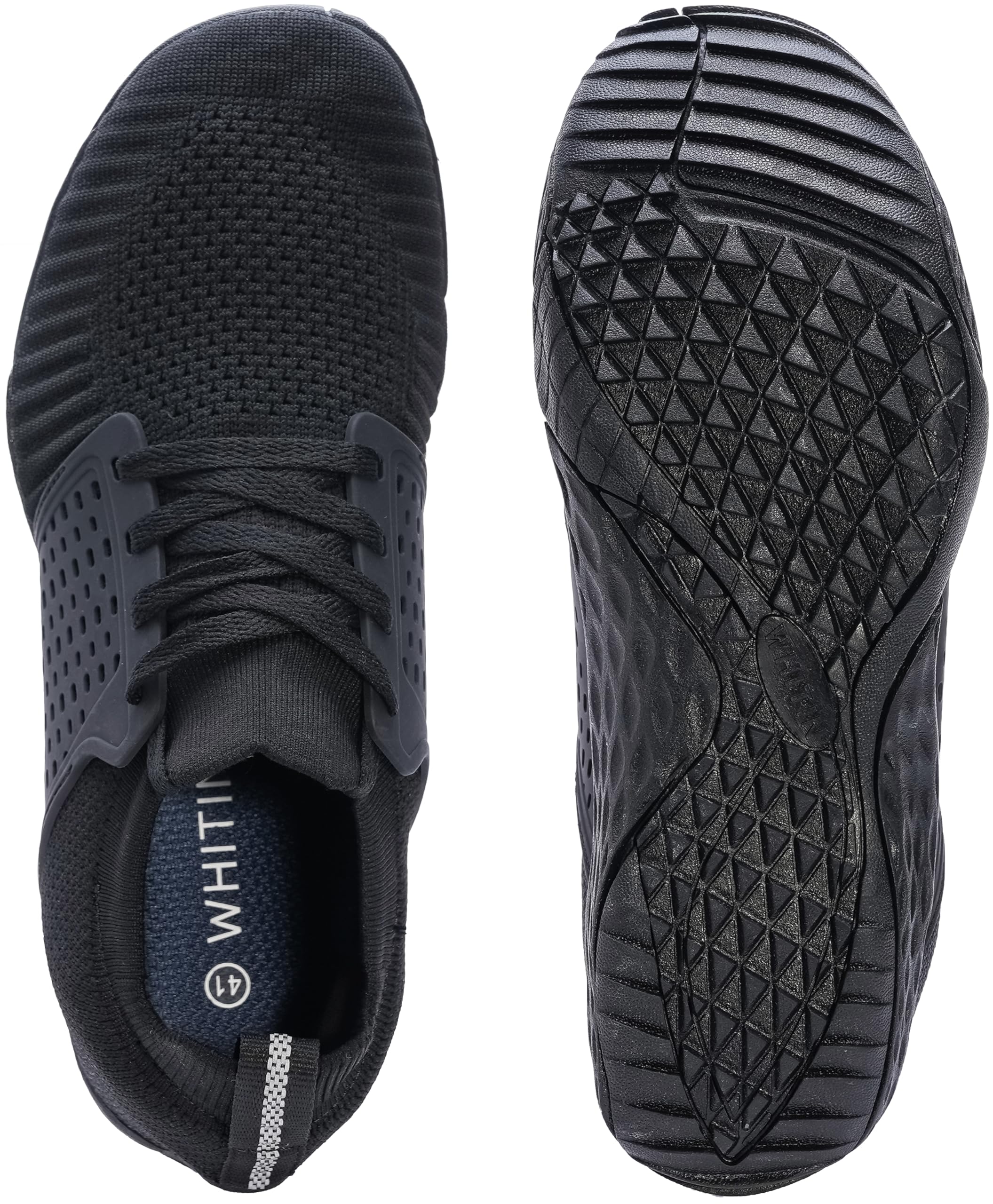 WHITIN Women's Barefoot Minimalist Trail Running Shoes | Zero Drop Sole | Lightweight & Flexible for Natural Movement | Perfect for Hiking, Gym & Outdoor Activities