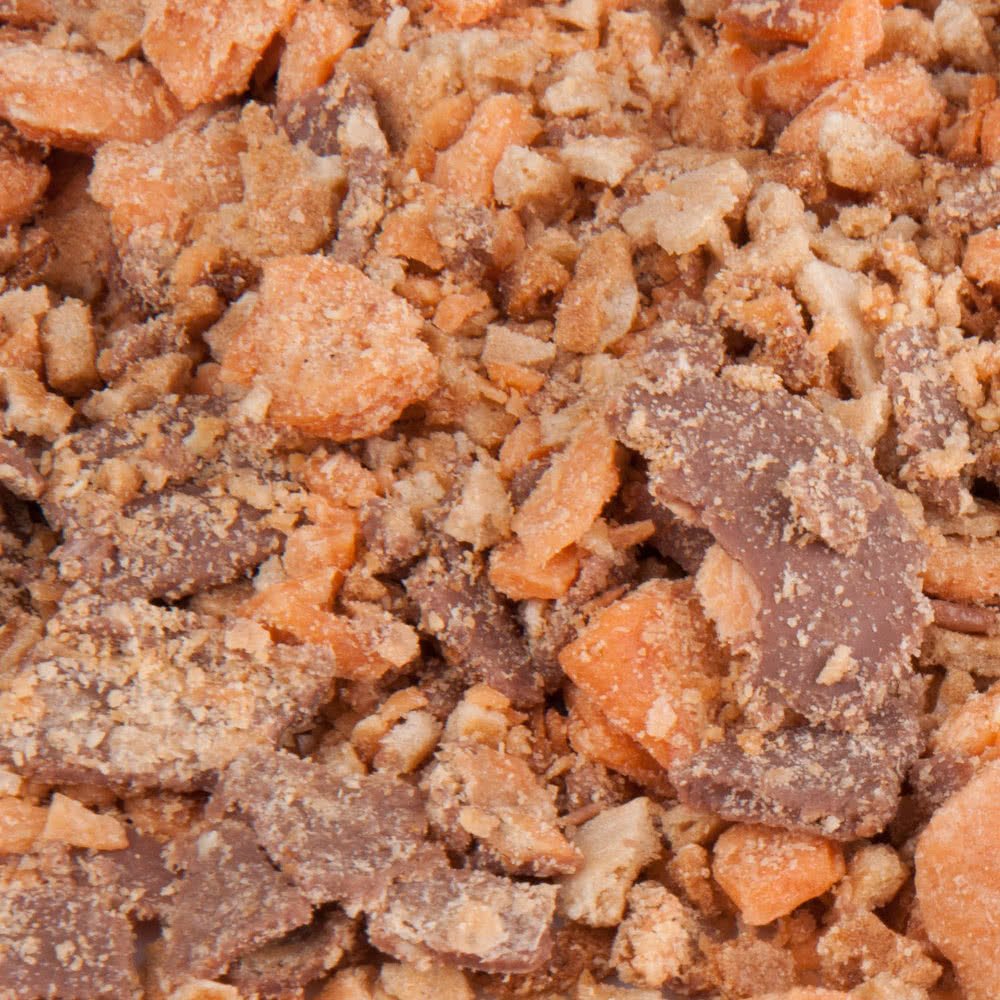 Chopped BUTTERFINGER Candy Ice Cream Topping - 10 lb Bulk Bag for Sundaes, Milkshakes, Baking & Dessert Decorations