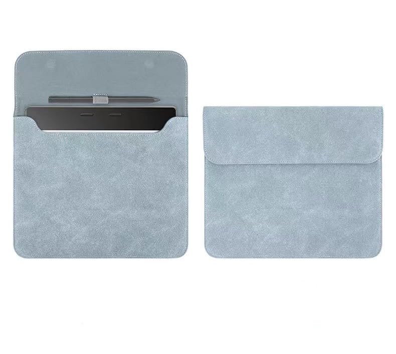 Magnetic Sleeve Case for Kindle Scribe & Kobo Elipsa 2E (10.2-10.3 Inch) - Light Blue Protective Cover | Perfect for Reading, Travel & Work - Compatible with 2023 Kobo Elipsa 2E E-Reader