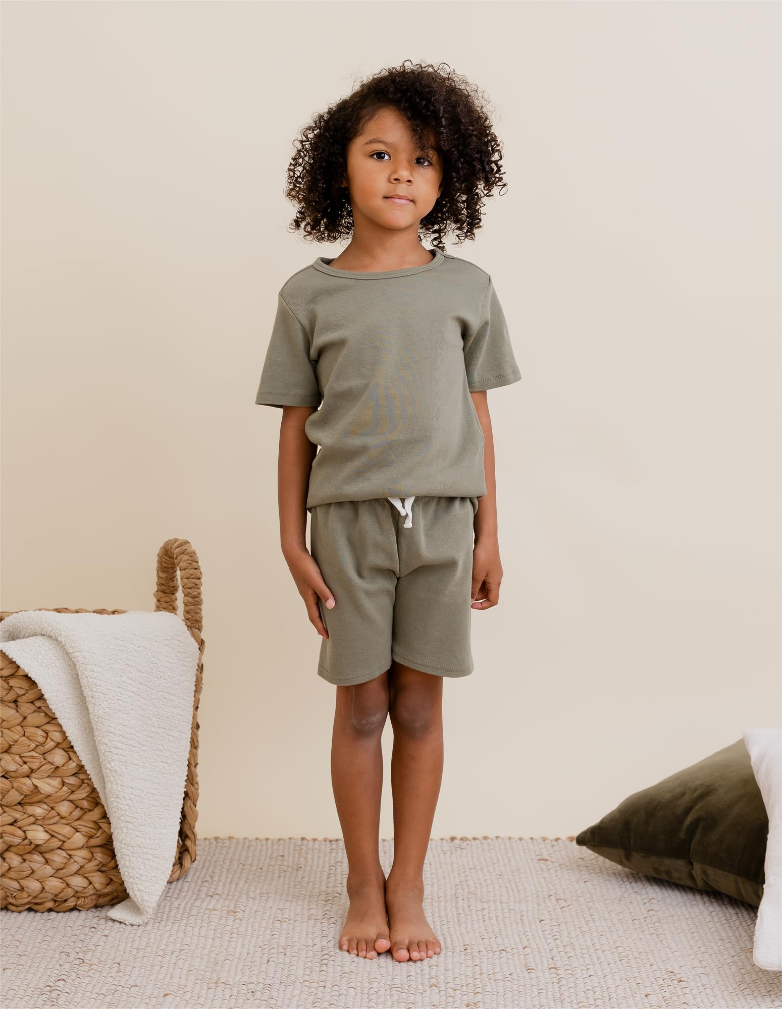 Organic Baby Jogger Pants for Boys & Girls - Soft Cotton Leggings for Infants & Toddlers - Perfect for Playtime, Daycare & Outdoor Adventures