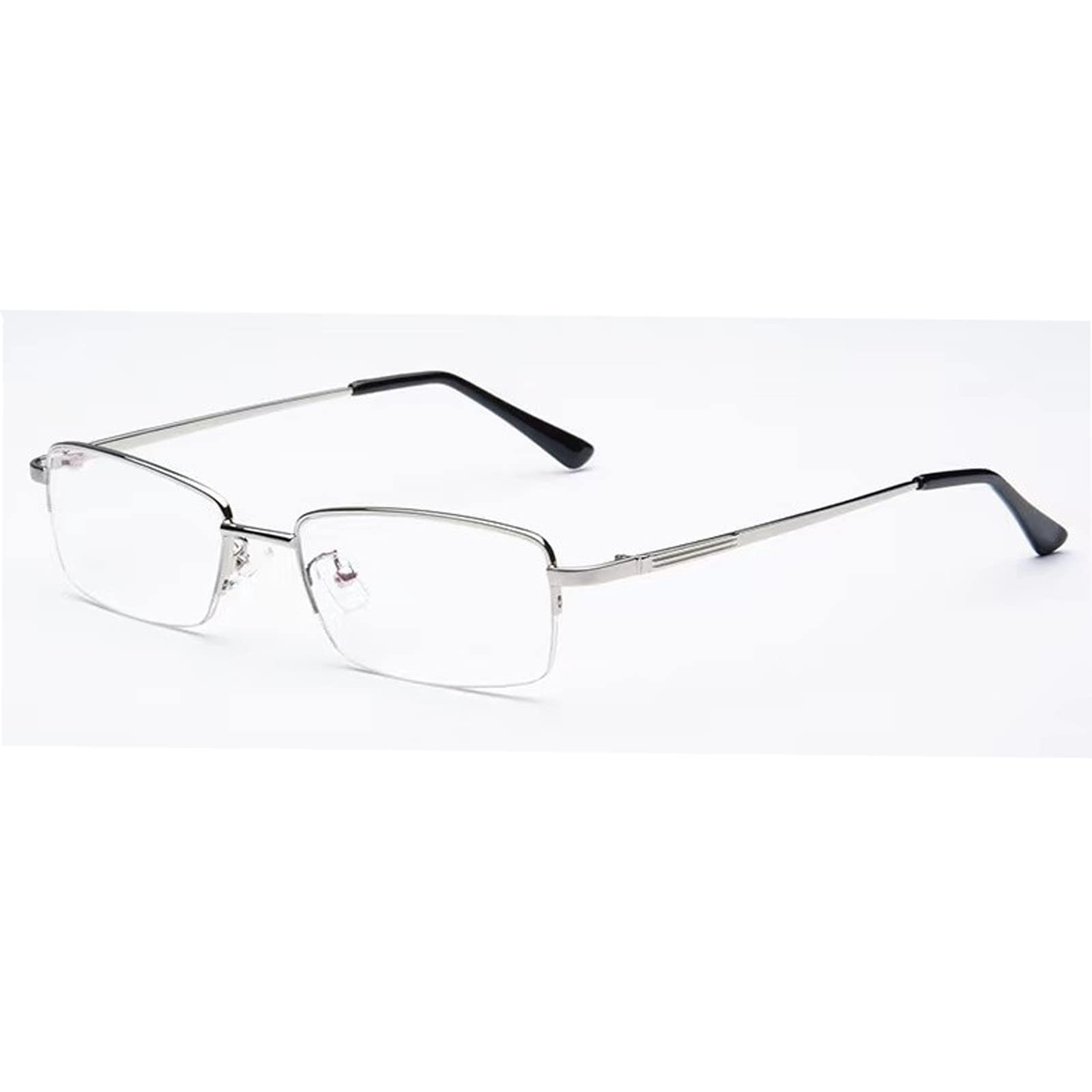 HUIHUIKK Metal Myopia Glasses for Men & Women - Distance Vision for Daily Use
