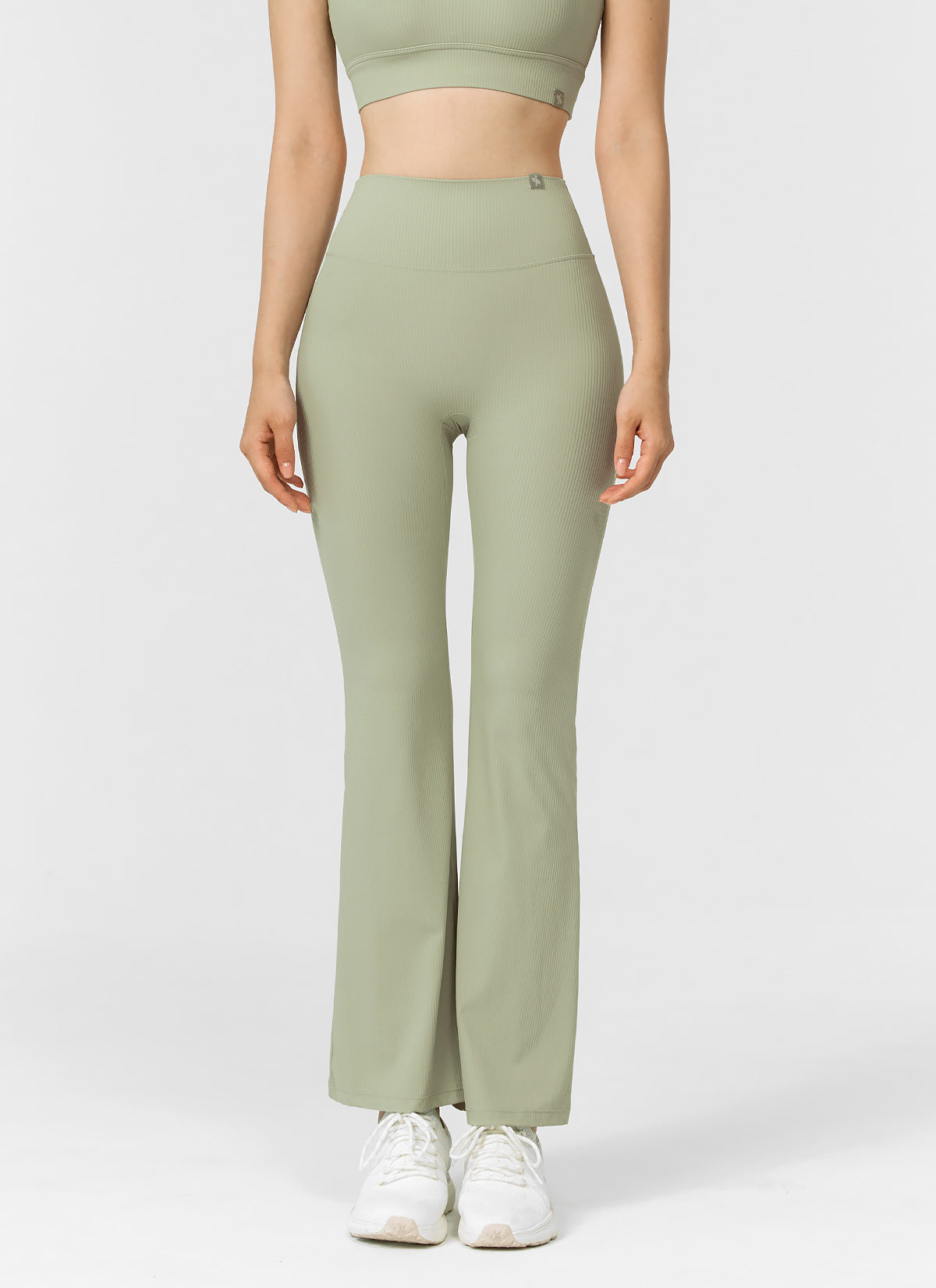 Comfortable Stretch Ribbed Bootcut Pants for Women - Flattering Fit for Work, Casual & Night Out