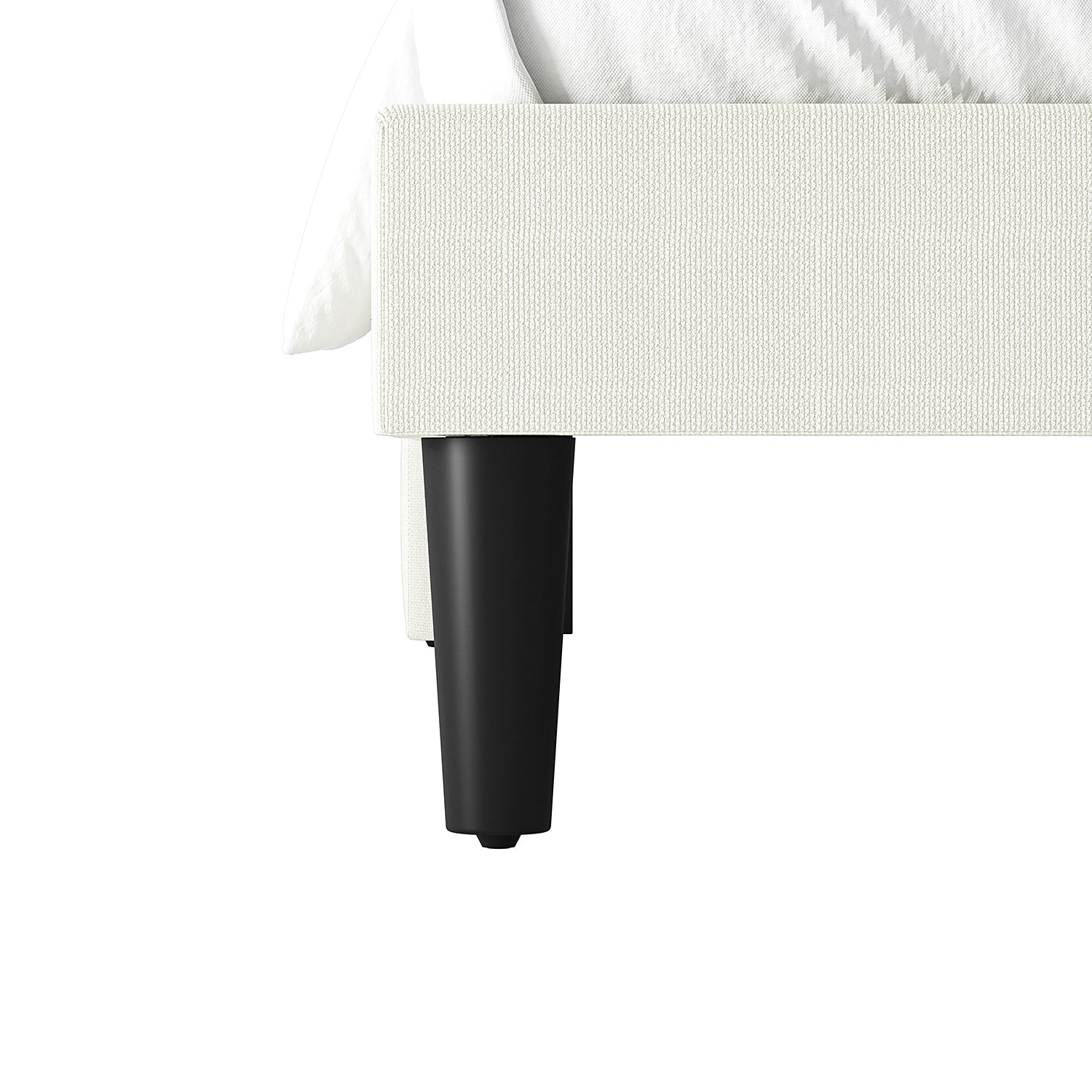 Baotist Upholstered Wingback Platform Bed Frame - Queen Size Modern Bedroom Furniture for Master Bedroom, Guest Room & Apartment
