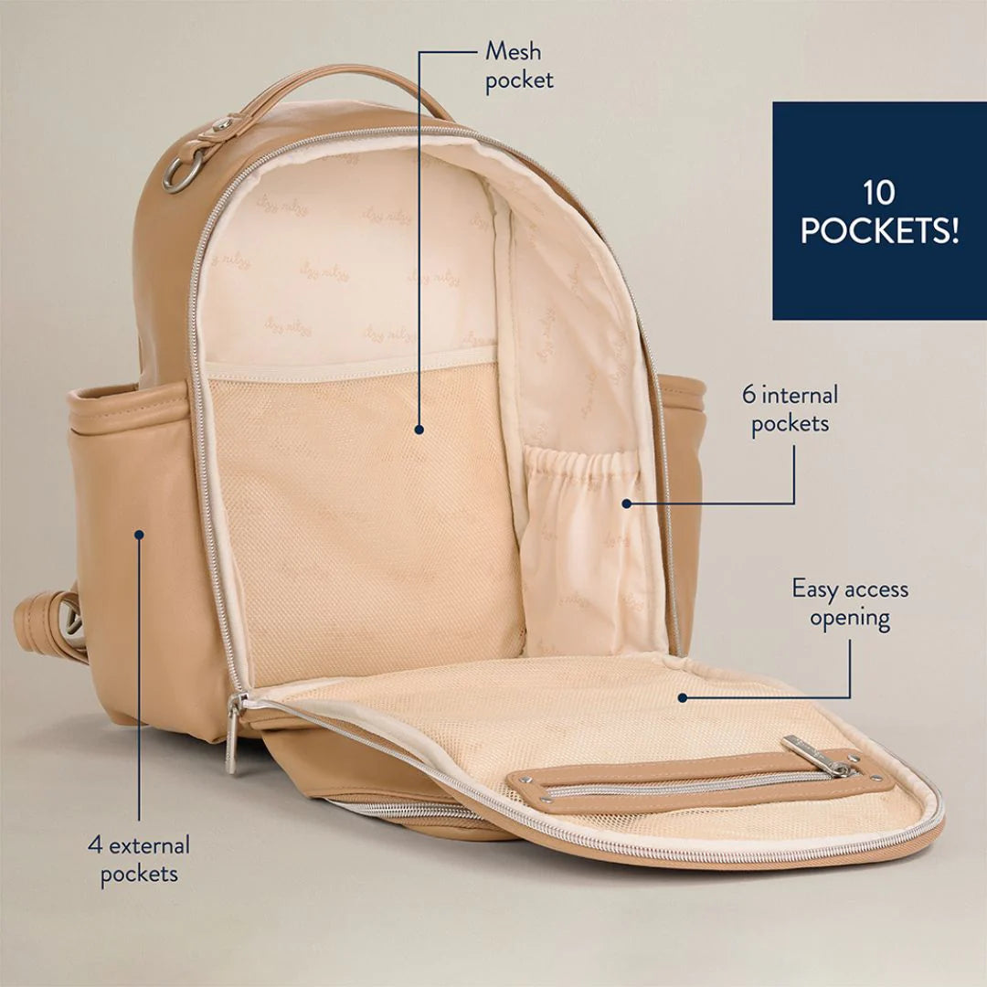 Itzy Ritzy Mini Plus Diaper Bag - Stylish & Functional Baby Essentials Organizer for On-the-Go Parents | Perfect for Travel, Shopping & Daily Outings
