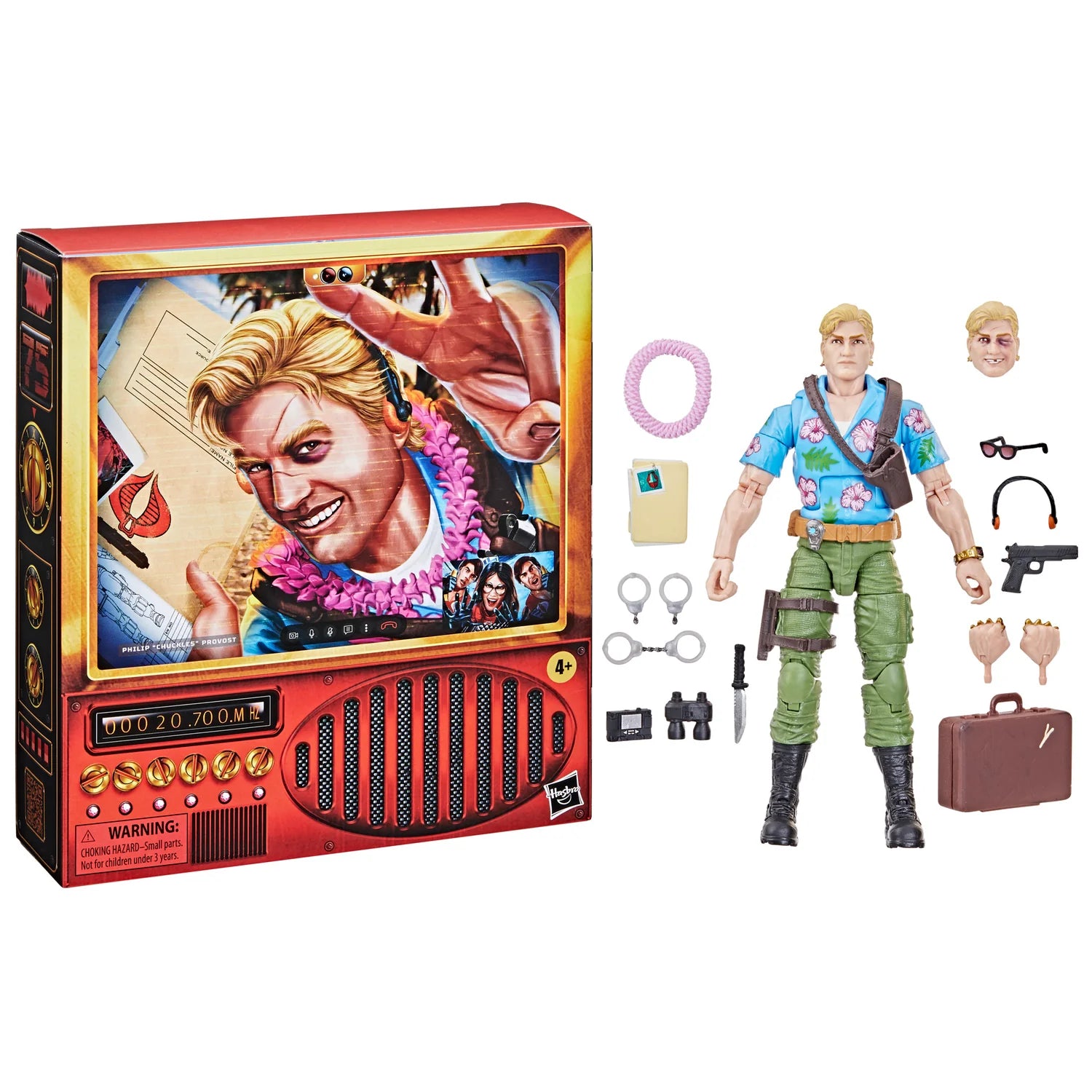 G.I. Joe Classified Series Philip Chuckles Provost Action Figure - Collectible Military Toy for Display & Play - Perfect for Fans, Collectors & Gift Giving