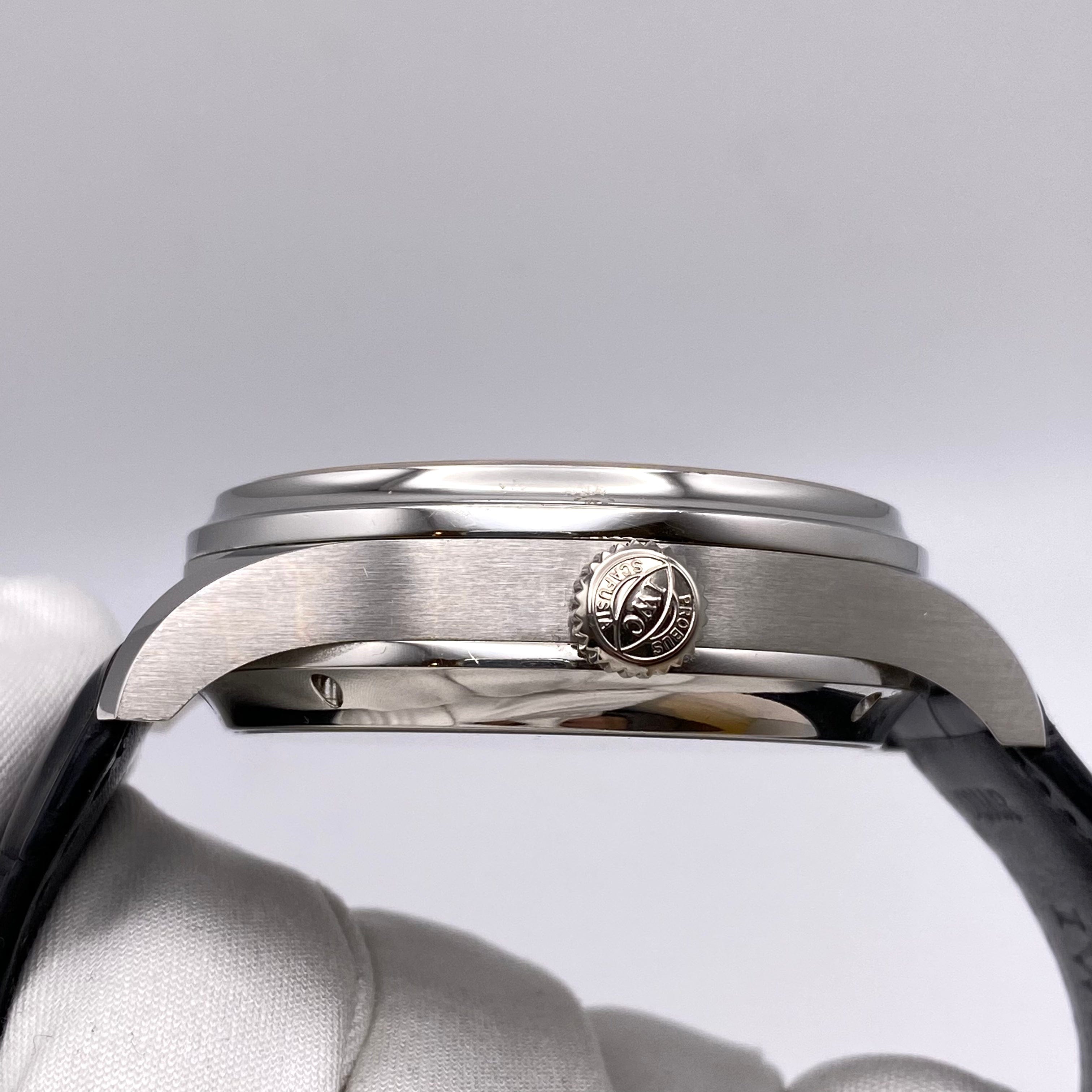 IWC Portugieser Tourbillon Platinum 'Mystère Rétrograde' 5044 Limited Edition Luxury Watch - Perfect for Collectors & Special Occasions