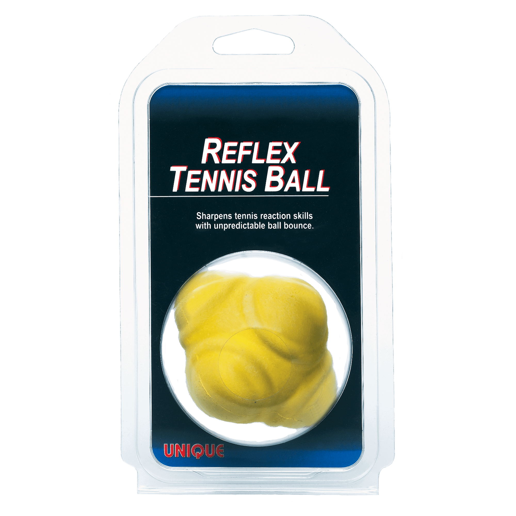 Tourna Reflex Ball - Tennis Training Ball for Hand-Eye Coordination & Agility Practice - Perfect for Solo Drills, Kids, and Beginners - Indoor & Outdoor Use