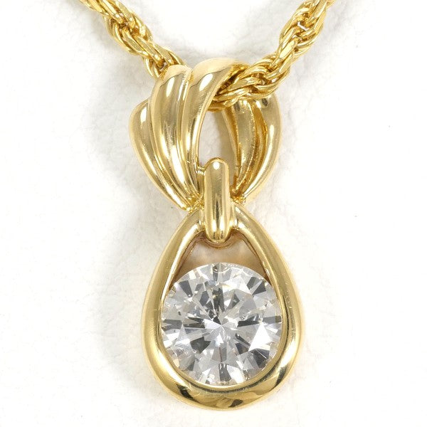 18K Yellow Gold Diamond Necklace for Women - Elegant & Luxurious Jewelry Gift for Anniversary, Wedding, or Special Occasions