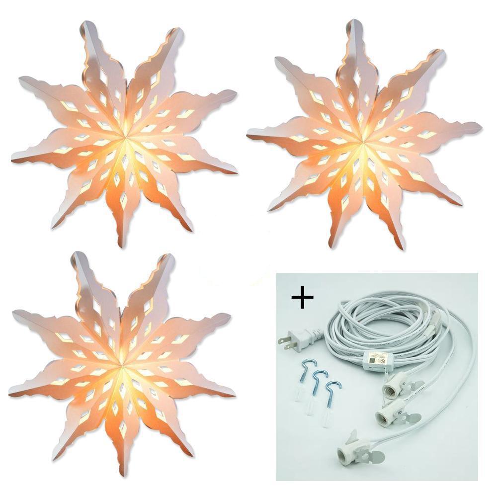 3-Pack White Winter Diamond 27
